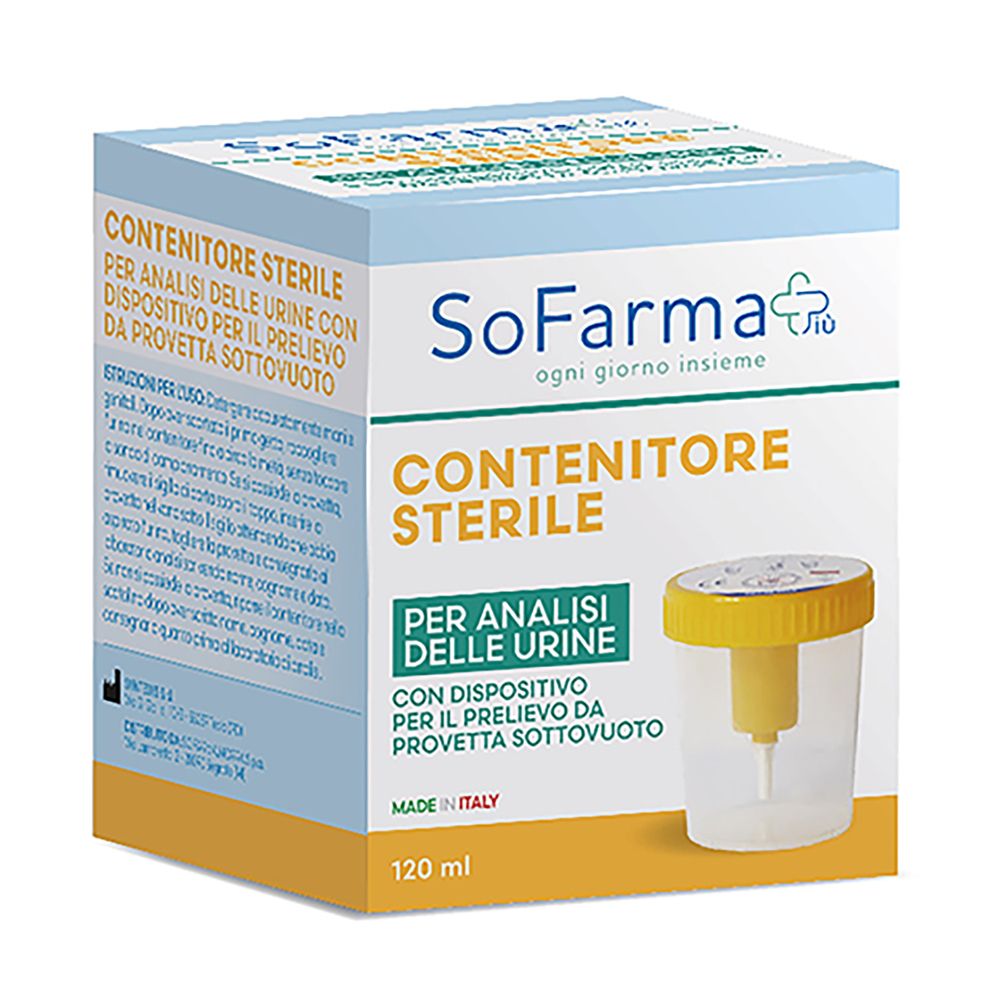 Sofarmapiu' Contenitore Urina Sottovuoto