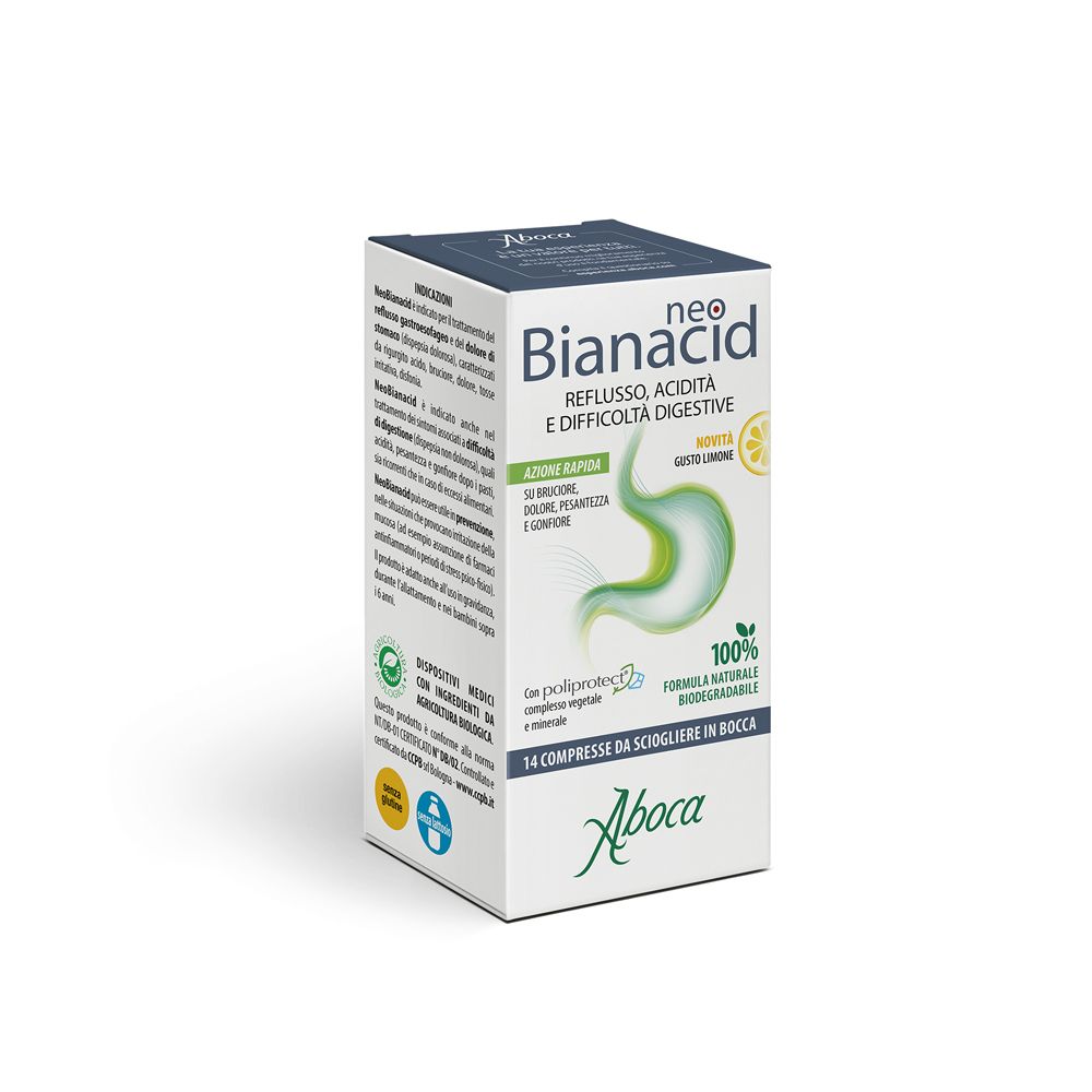 Neobianacid 14 Compresse Gusto Limone