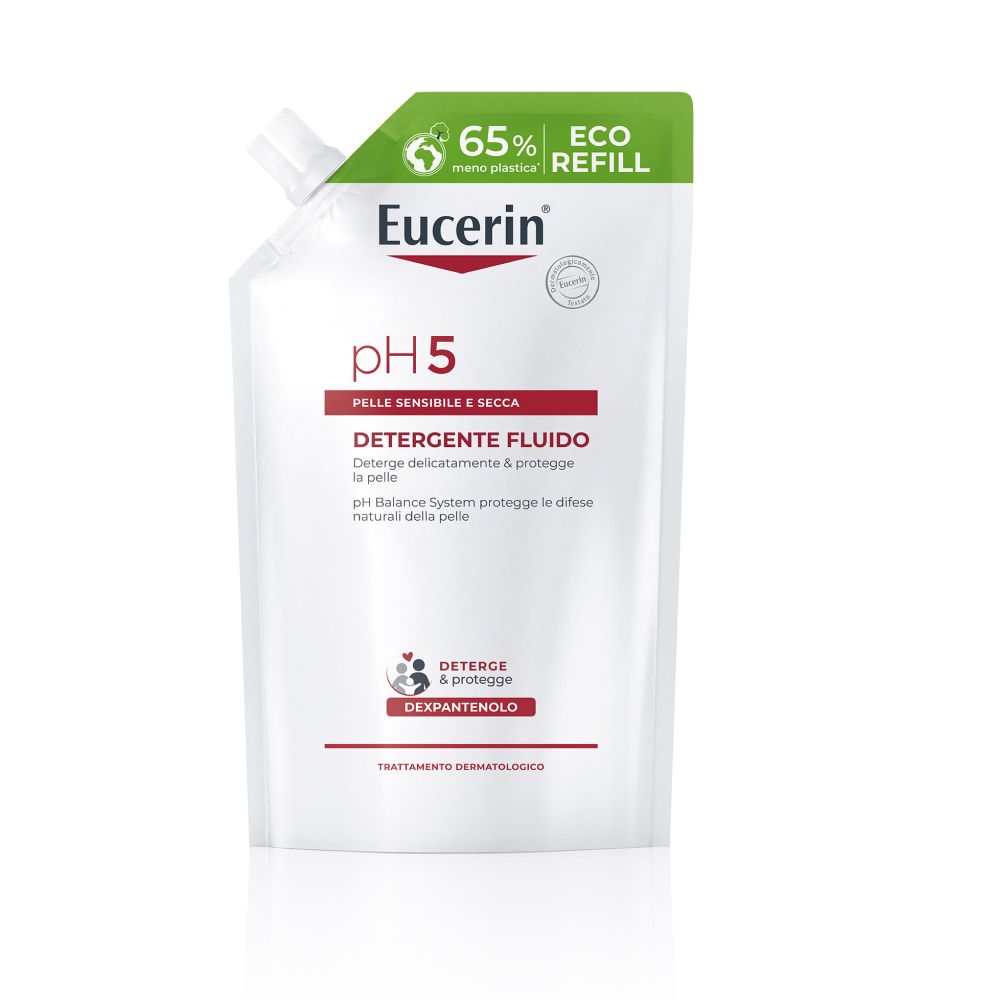 Image of Eucerin pH5 Detergente Fluido 400ml Refill 400 ml