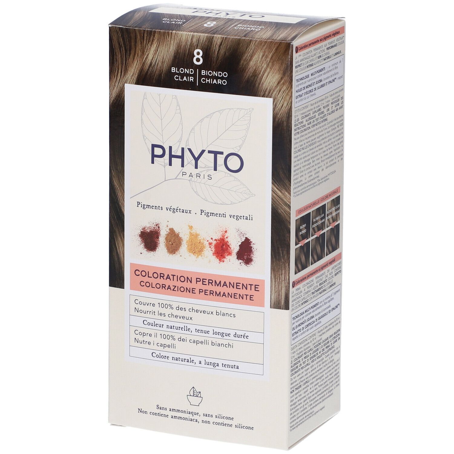 PHYTO Color Kit 8 Biondo Chiaro