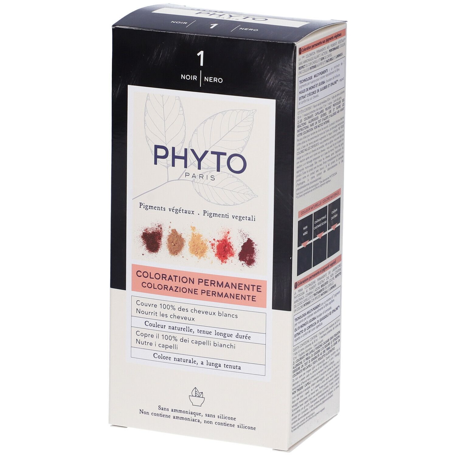 PHYTO Color Kit 1 Nero