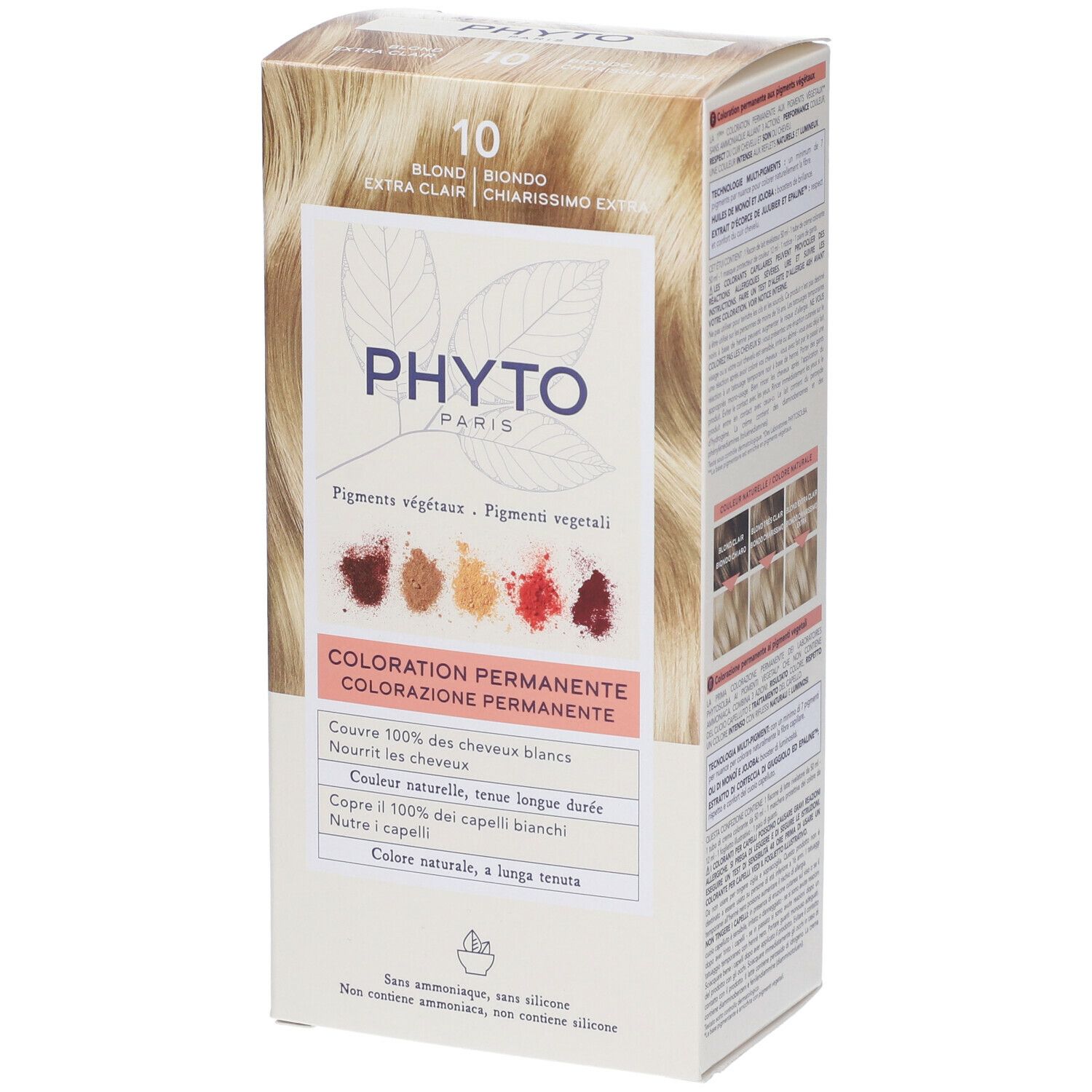 PHYTO Color Kit 10 Biondo Chiarissimo Extra