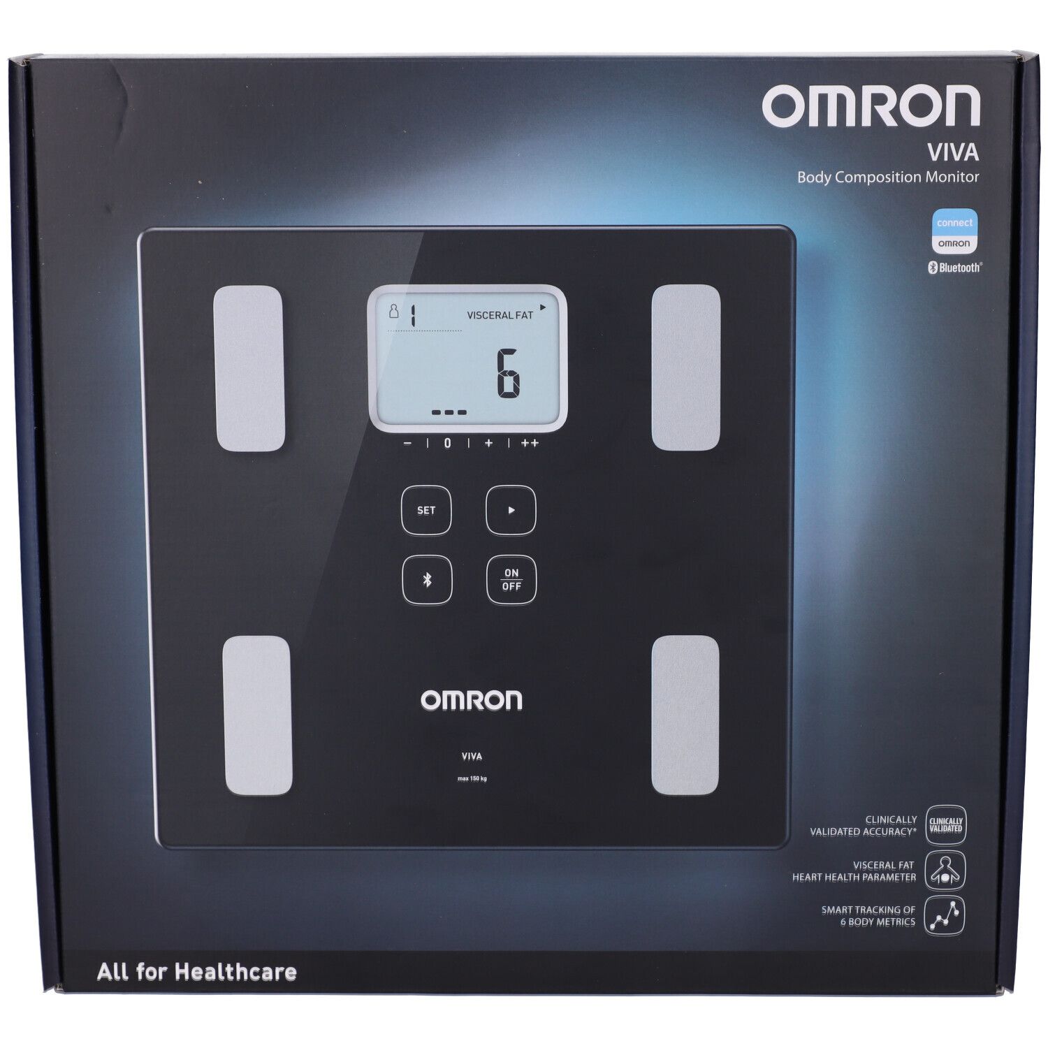 Omron Viva HBF-222T Misuratore Composizione Corporea