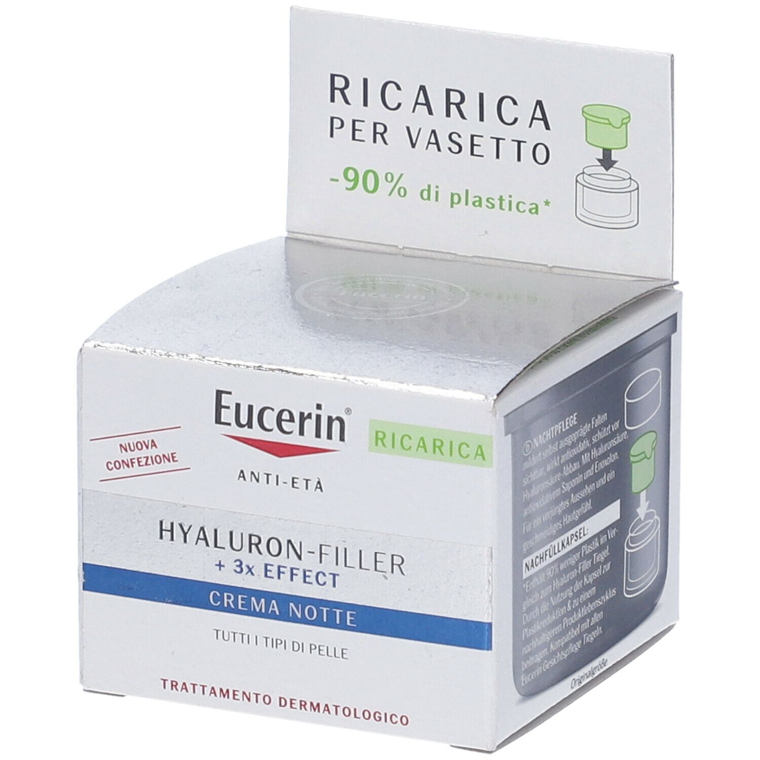 Image of Eucerin® Ricarica Eucerin Hyaluron-Filler +3x Effect Crema Notte