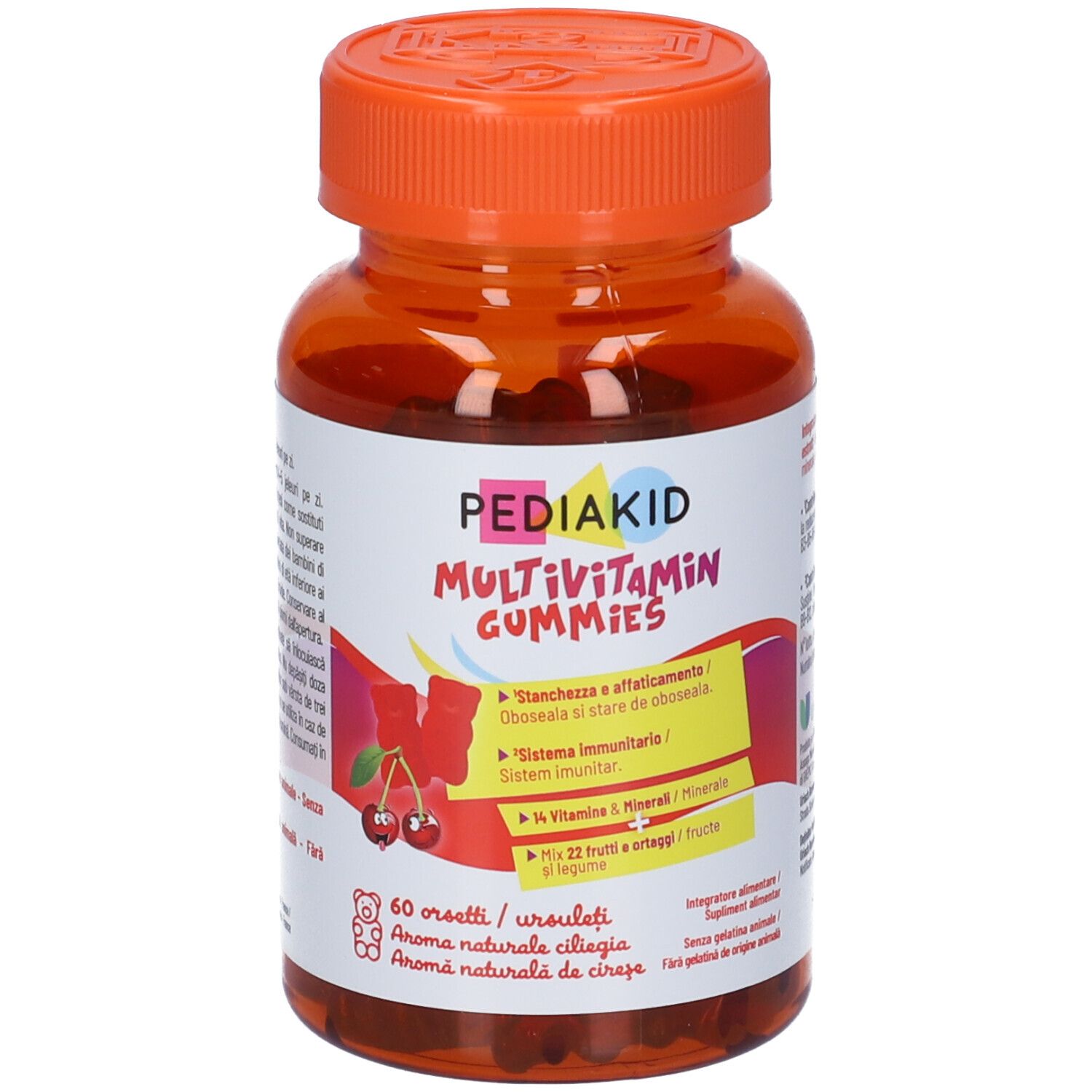 Pediakid Multivitaminico 60 Orsetti Gommosi 138 G Caramelle Bambino