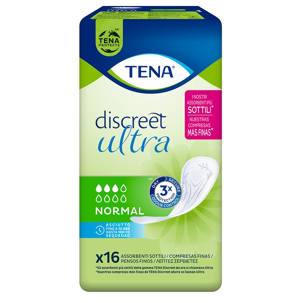 TENA Discreet Ultra Normal, assorbenti sottili