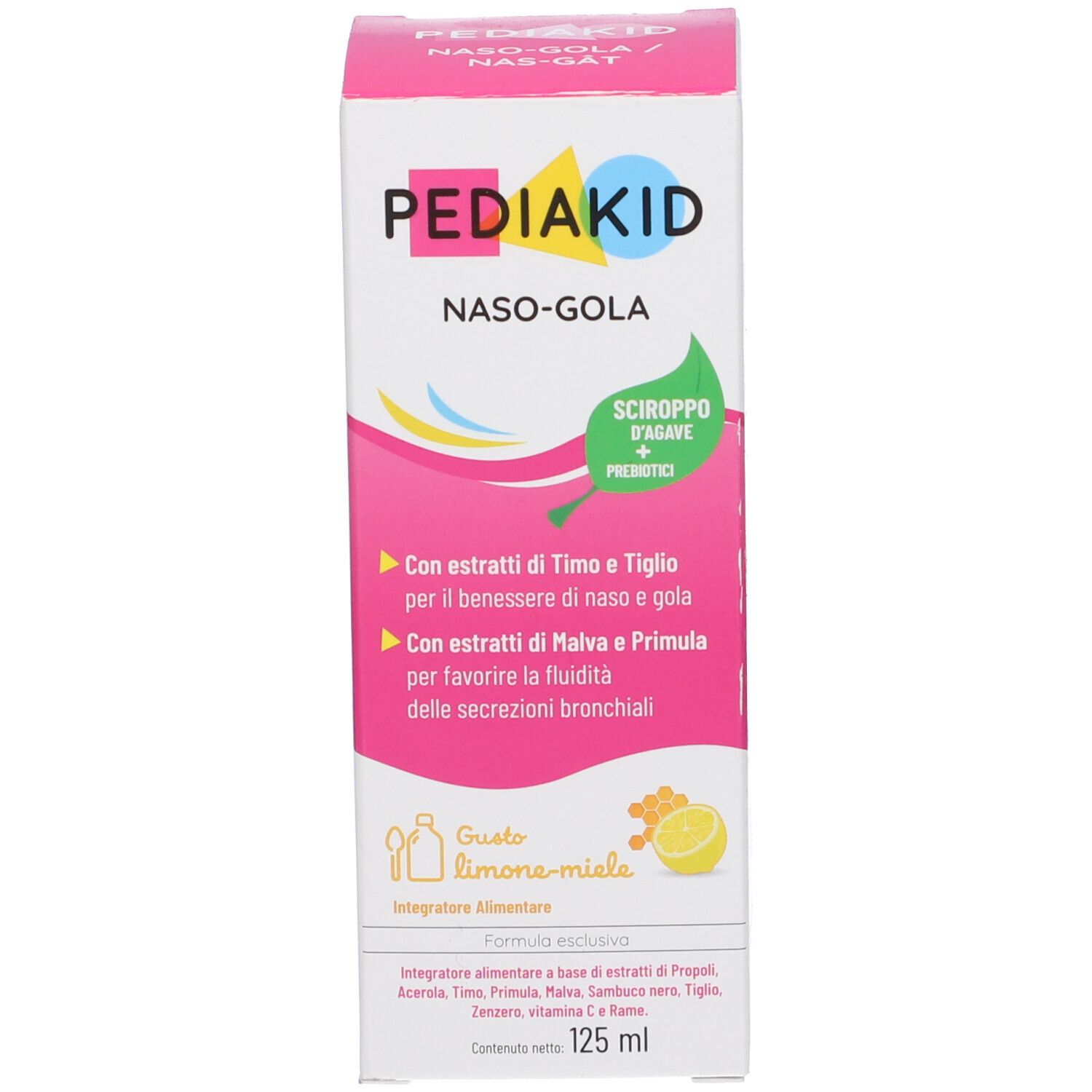 Pädiakid BioTic Junior Gummies in orangefarbener Flasche, 60 Stück.