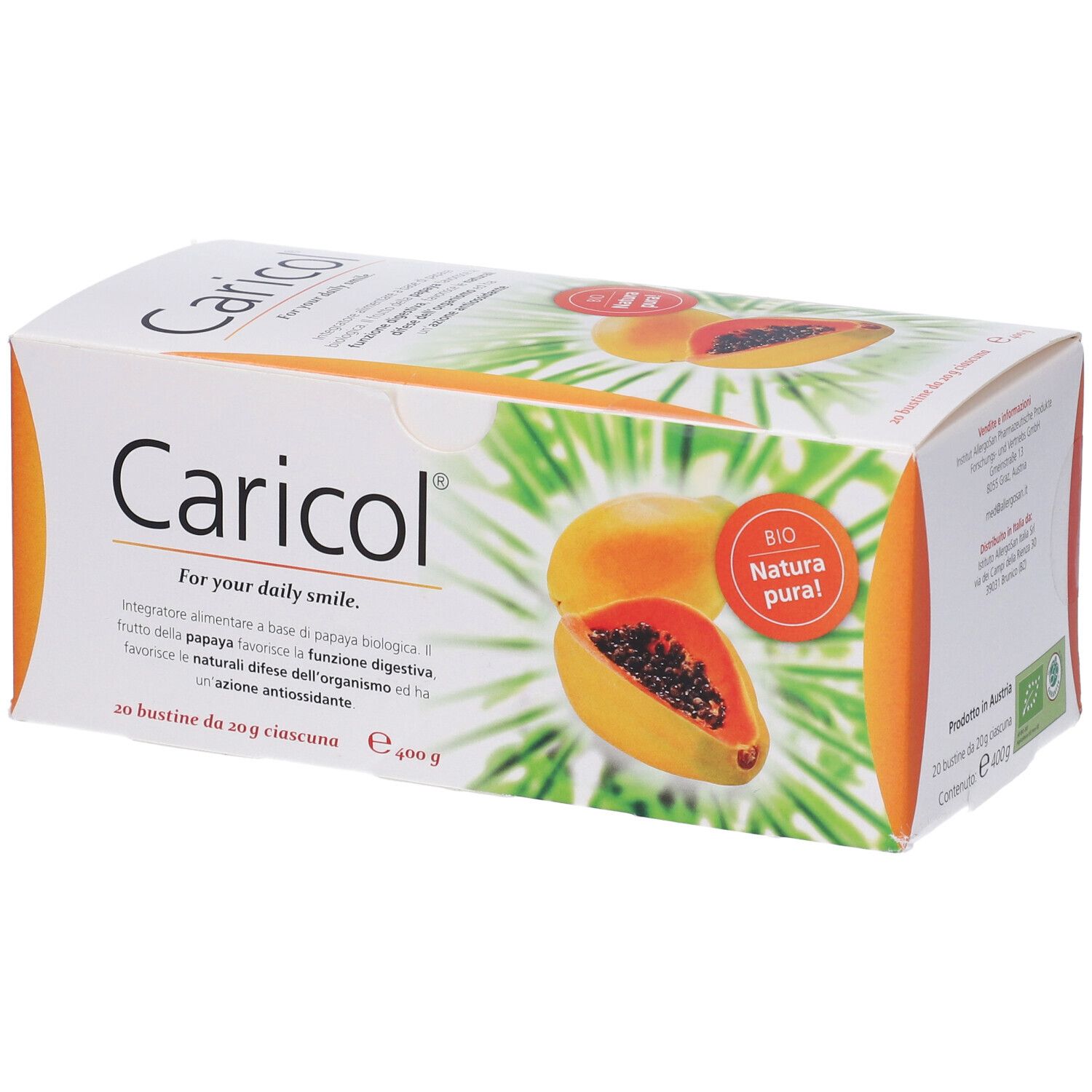 Caricol 20 Bustine Da 20 G