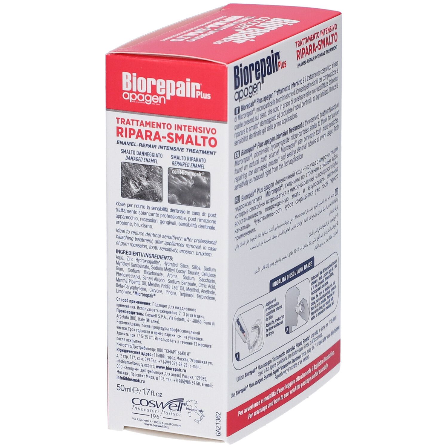 Biorepair Apogen intensive Zahnschmelz-Reparaturbehandlung, 50ml.