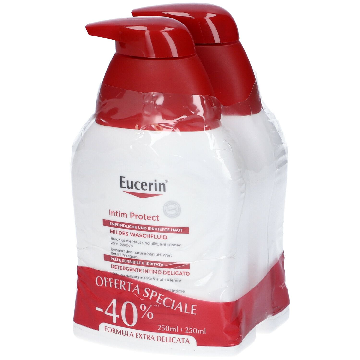 Image of Eucerin Detergente Intimo Delicato Set da 2