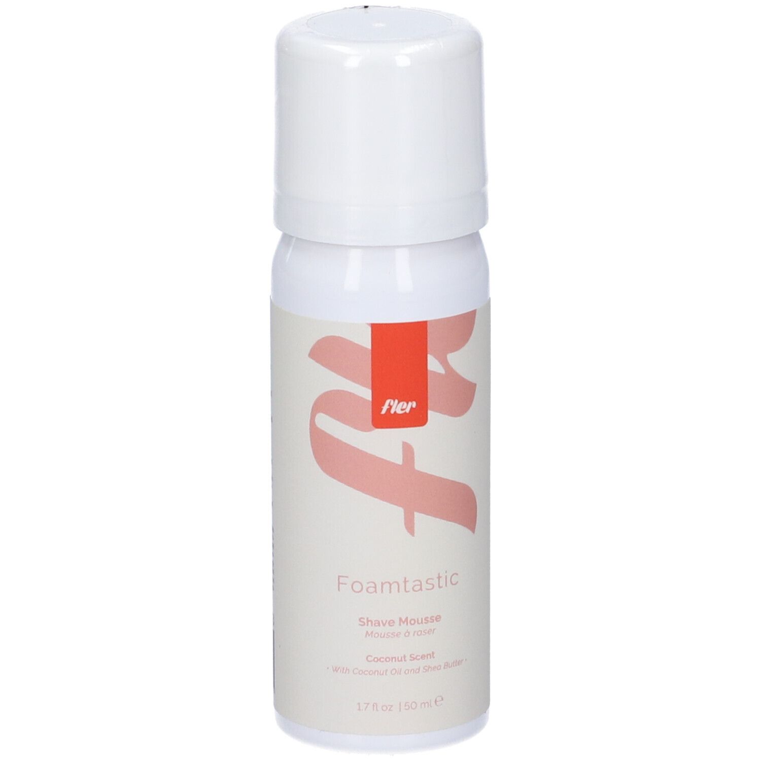 Fler Foamtastic Coconut Travel Mousse Rasatura