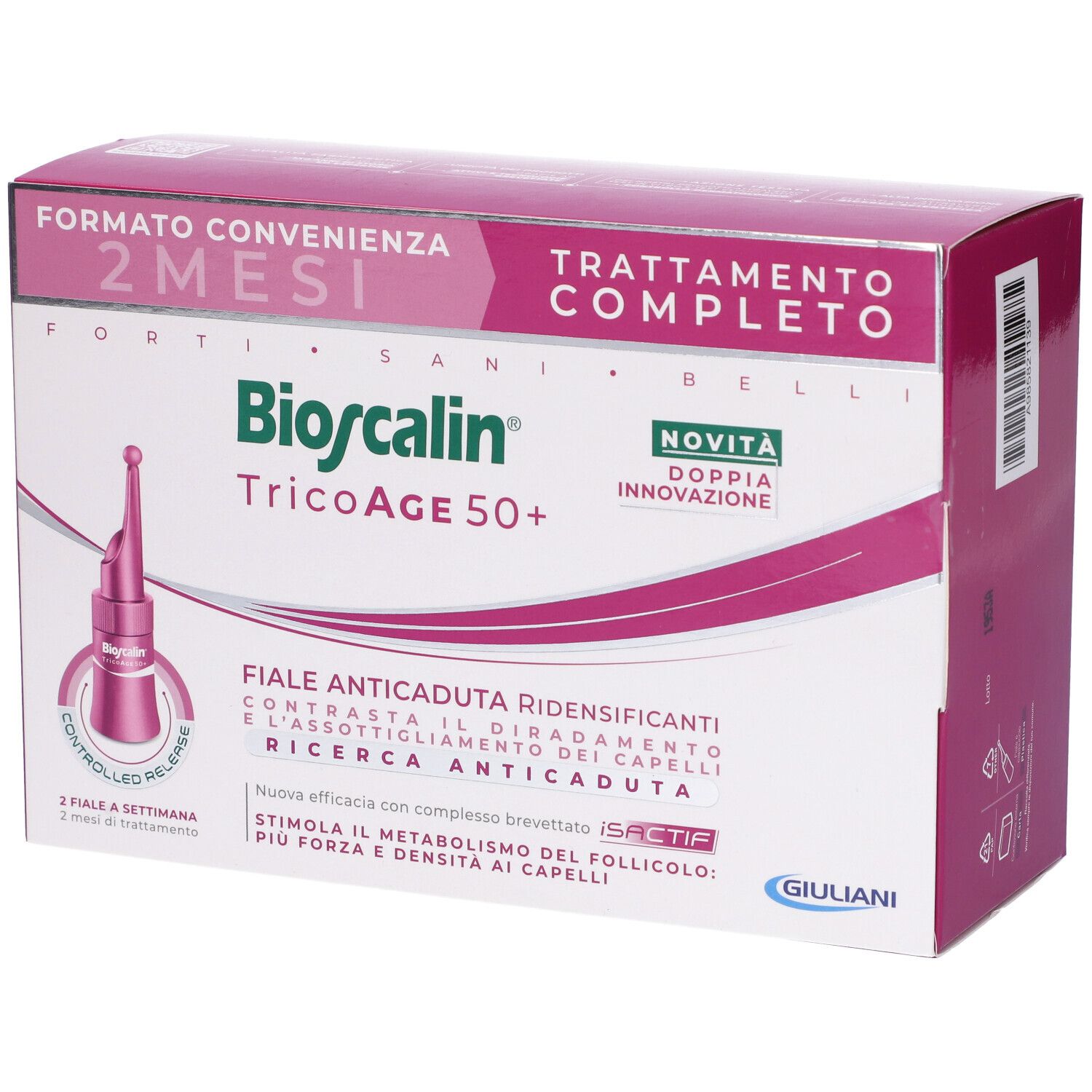 Image of Bioscalin TricoAge 50+ Fiale Anticaduta Ridensificanti