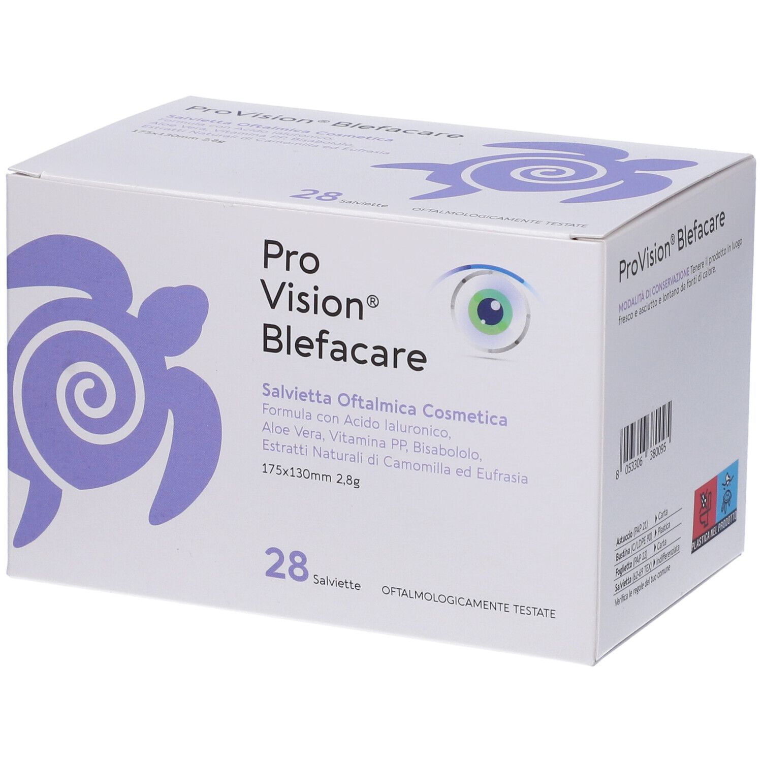 Provision Blefacare Salviette Oftalmiche Cosmetica