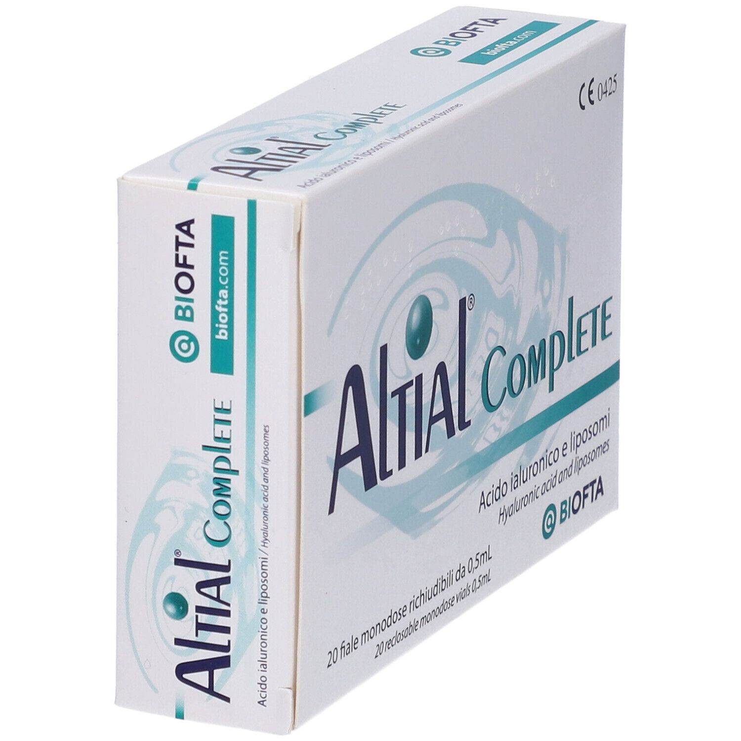 Scatola 'Altial Complete' in prospettiva. Scritte e logo ben visibili.