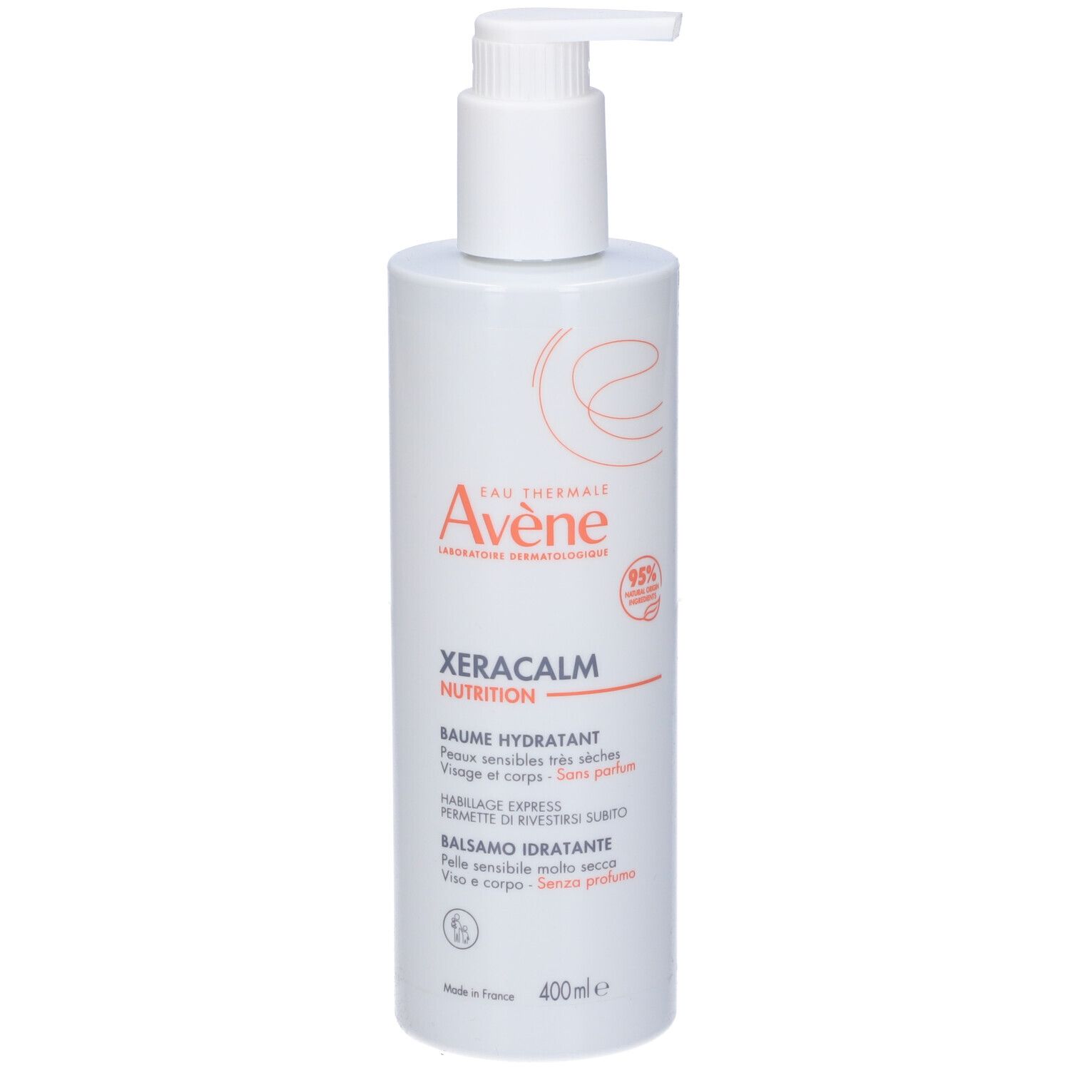 Eau Thermale Avène Xeracalm Nutrition Balsamo Idratante 400ml - Pelle molto secca