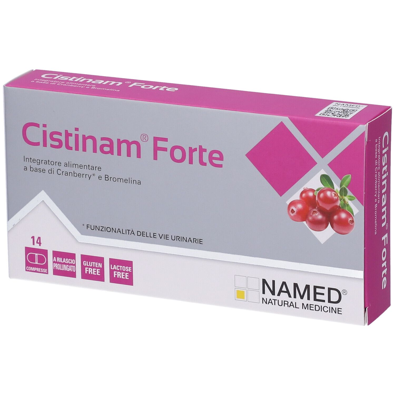 Cistinam Forte 14Cpr 14 g Kompressen