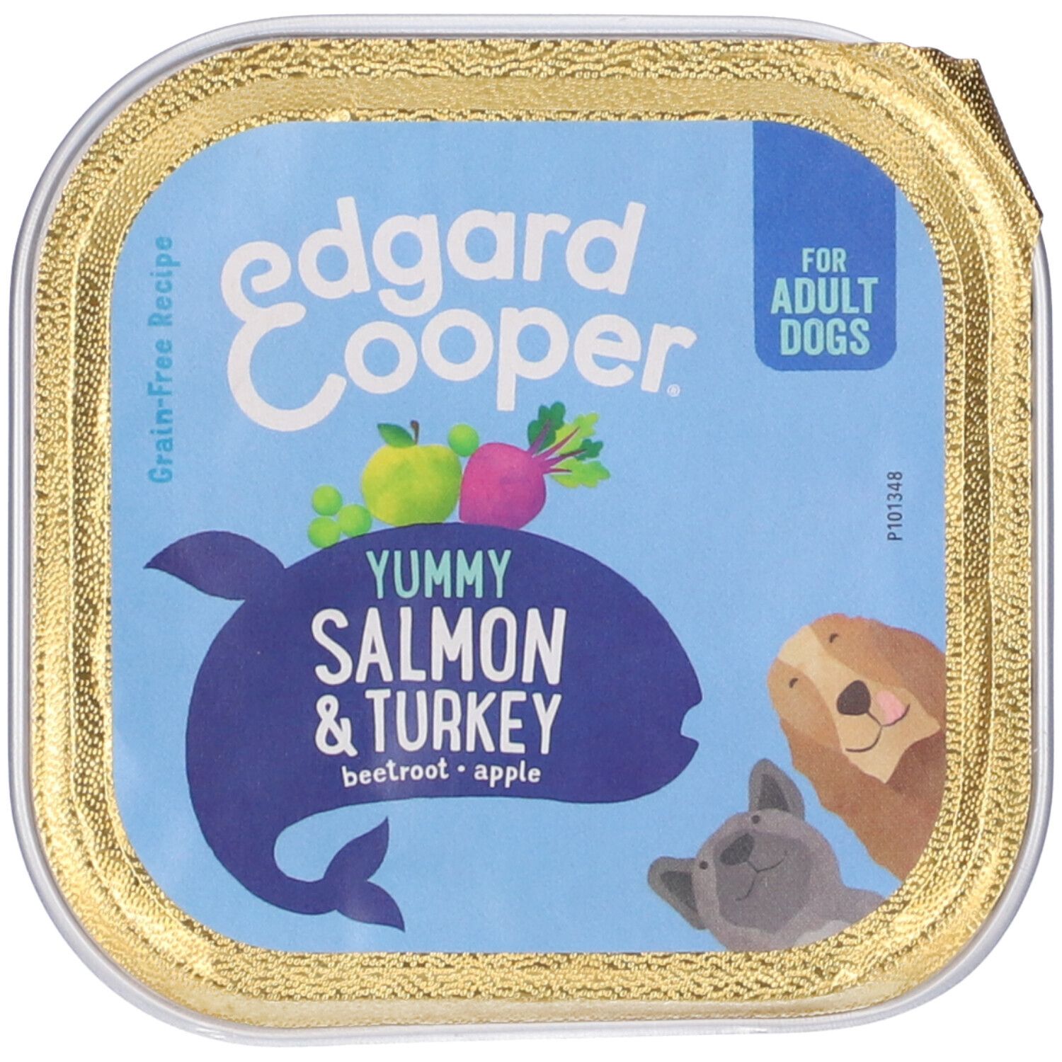 Edgard Cooper Salmone & Tacchino Cani Adulti