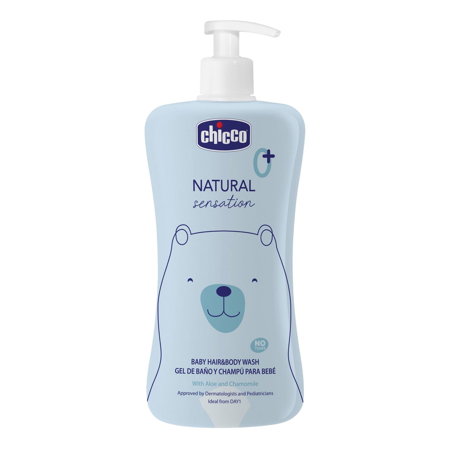 Image of Chicco Natural Sensation Baby Detergente Corpo e Capelli