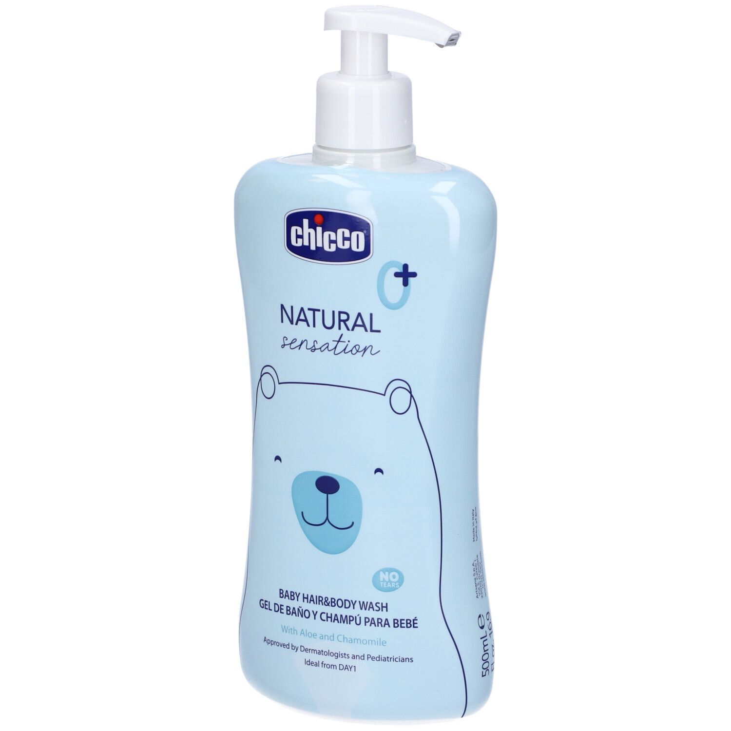 Chicco Baby Haar & Körper Waschgel ohne Tränen