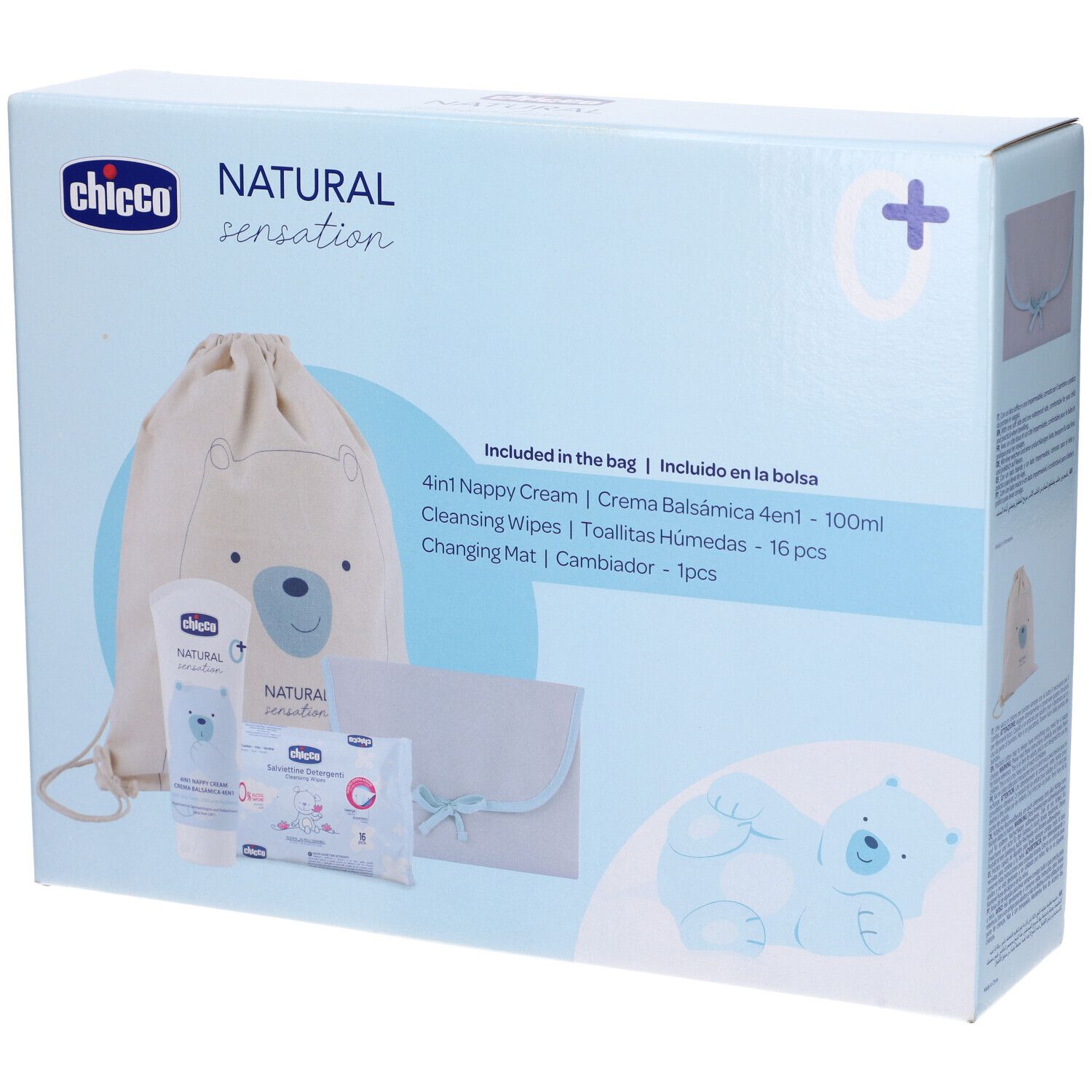 Chicco Set Regalo Per Il Cambio Natural Sensation