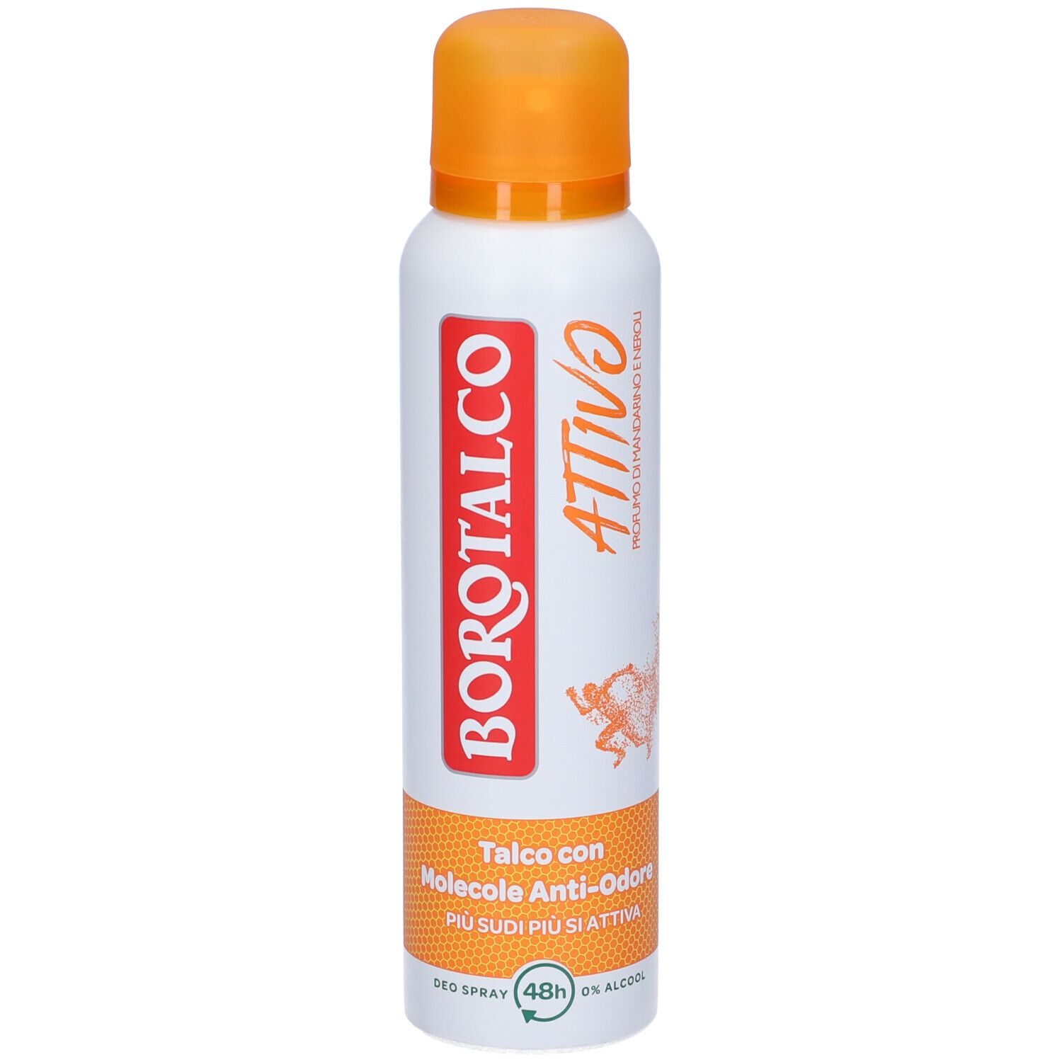 Borotalco Attivo Profumo di Mandarino e Neroli