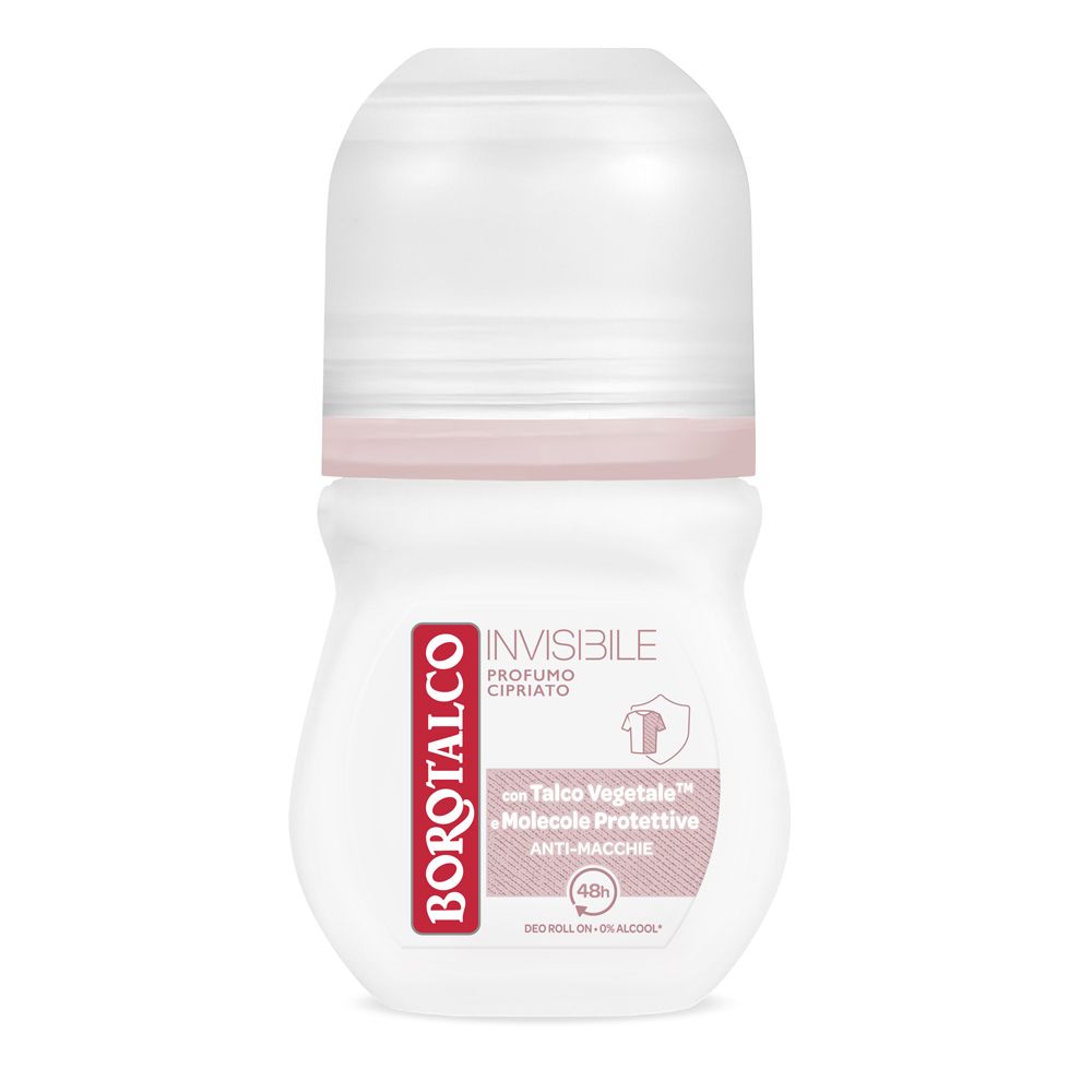 Borotalco Deodorante Invisible Rosa Roll On (50ML) 50 ml Roll-On