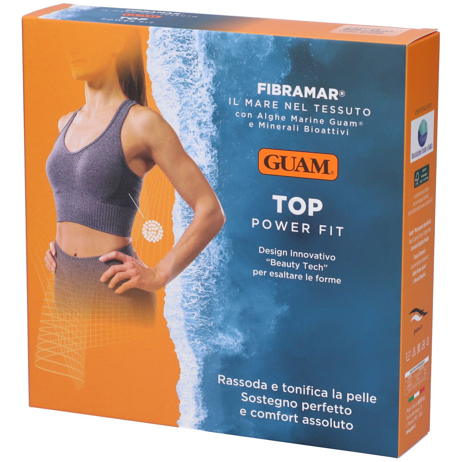 GUAM® Top Power Fit Taglia S/M 42-44