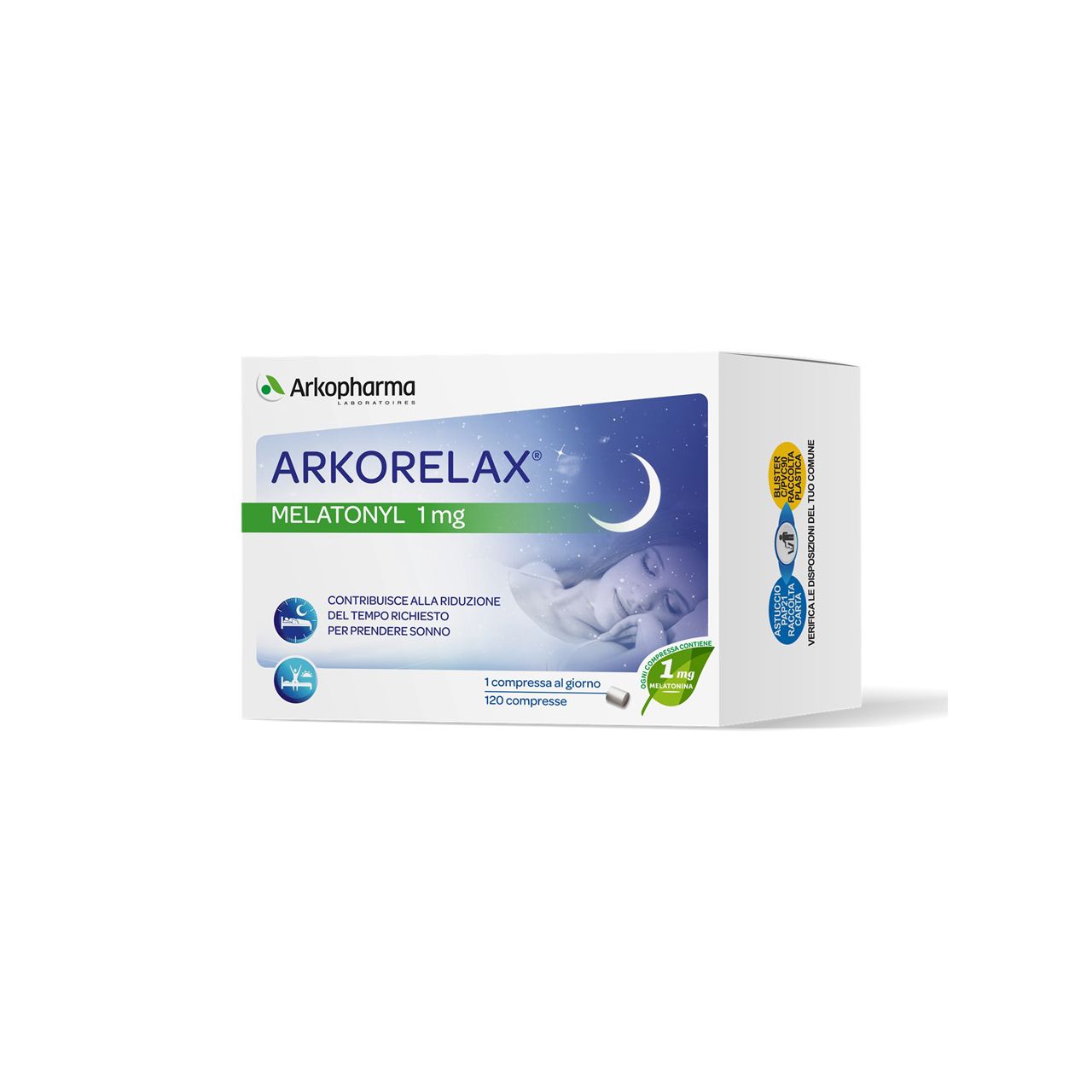 Arkopharma Arkorelax Melatonyl Integratore Alimentare Compresse - risparmia il 10% con il codice: ARKO10
