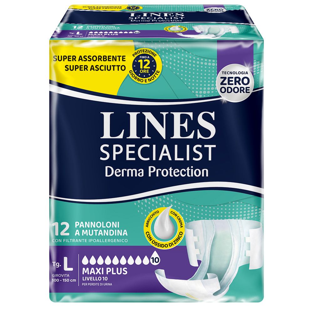 Lines Derma Protection Super Pannolone A Mutandina L