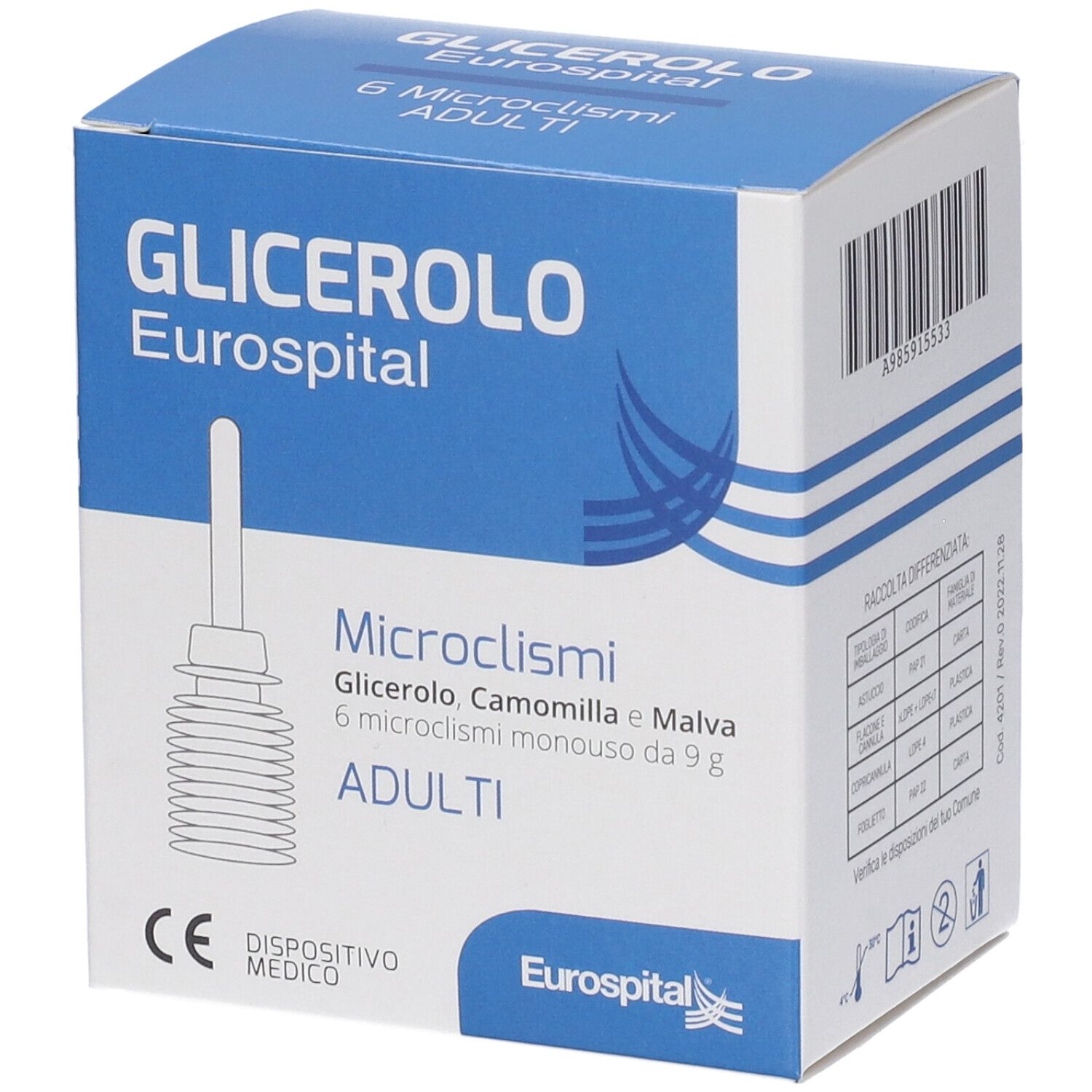Eurospital Glicerolo Microclismi
