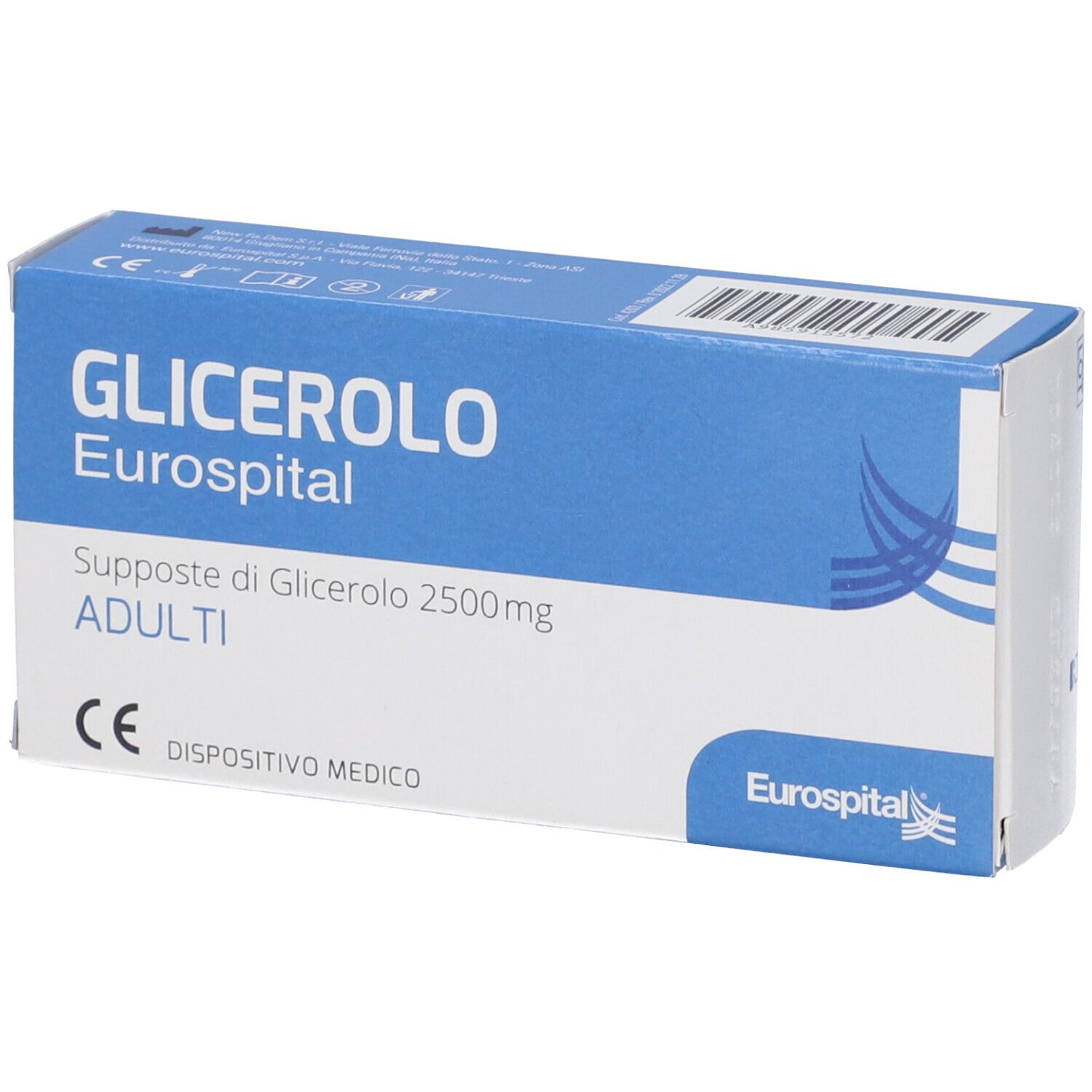 Supposte Glicerolo 2500 Mg Adulti 18 Pezzi