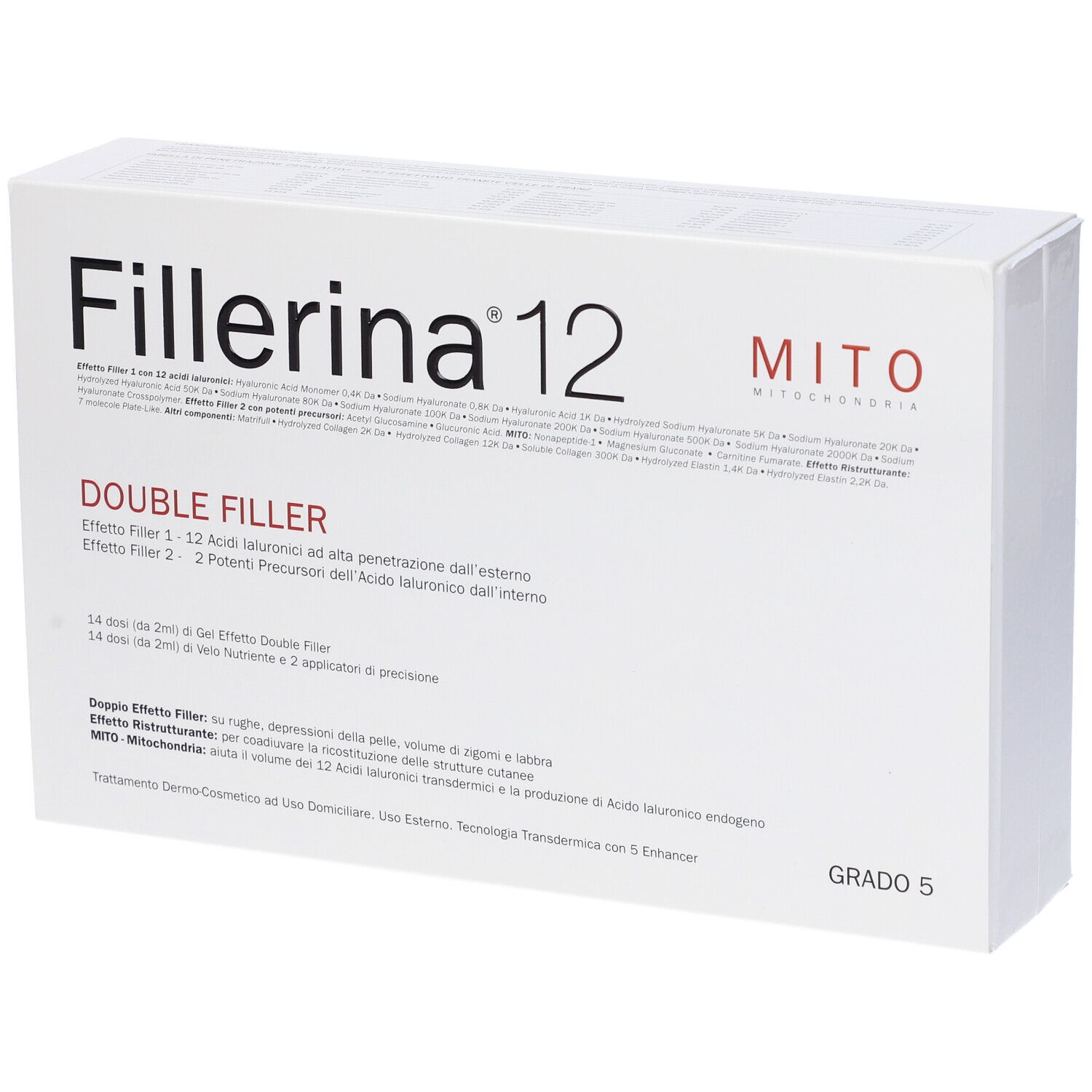 Image of Fillerina 12 Double Filler Mito Base Grado 5