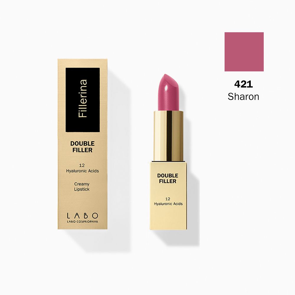 Labo Fillerina Double Filler 12 Hyaluronic Acids Creamy Rossetto Colore 421 Sharon - risparmia il 20% con il codice: SWISSE20