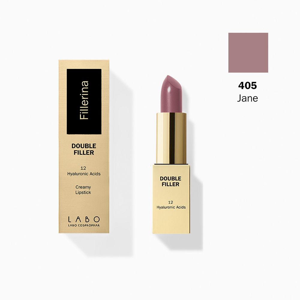 Labo Fillerina Double Filler 12 Hyaluronic Acids Creamy Rossetto Colore 405 Jane - risparmia il 20% con il codice: SWISSE20