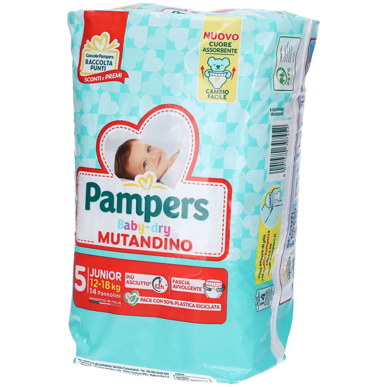 Image of Pampers Baby Dry Mutandino 5 Junior