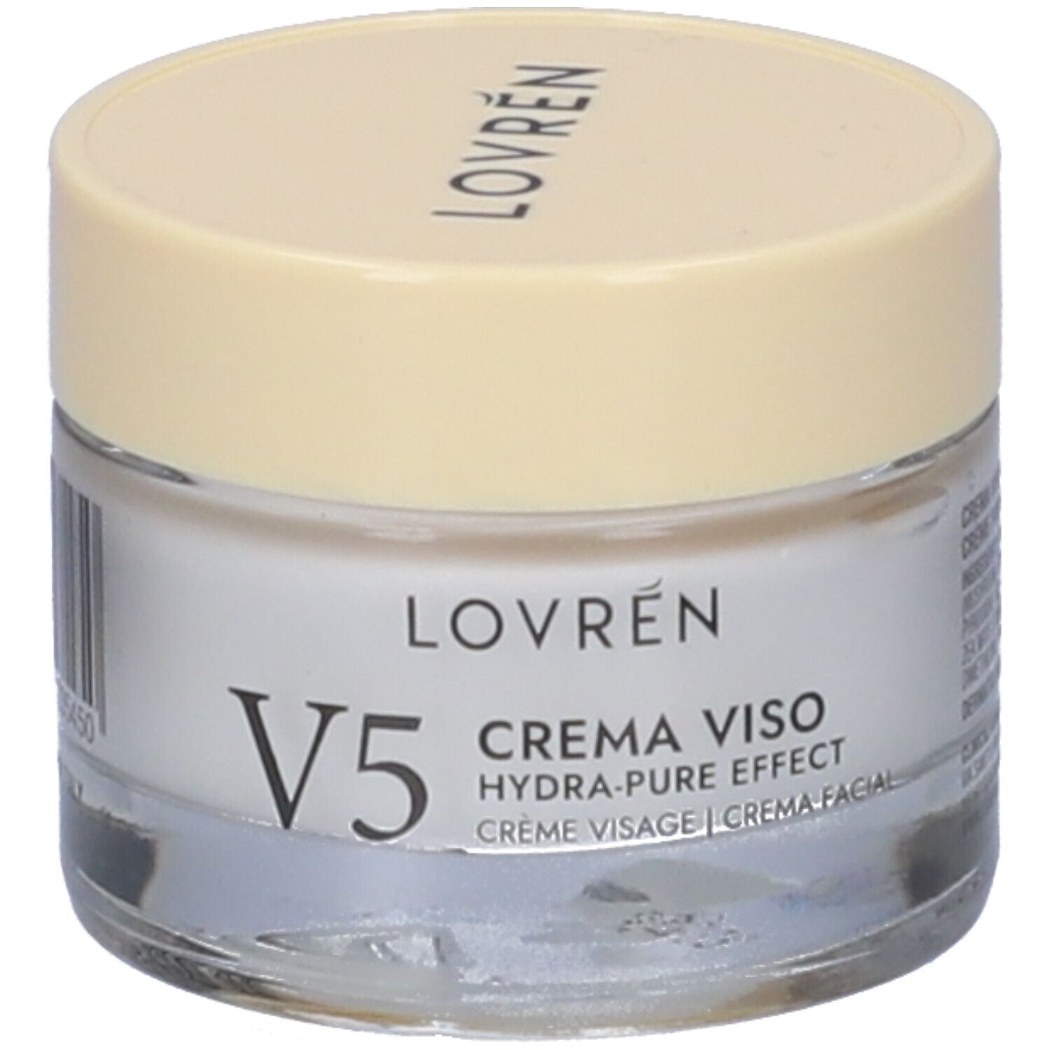 Lovren V5 Crema Viso Hydra Pure Effect Pelli Miste E Grasse