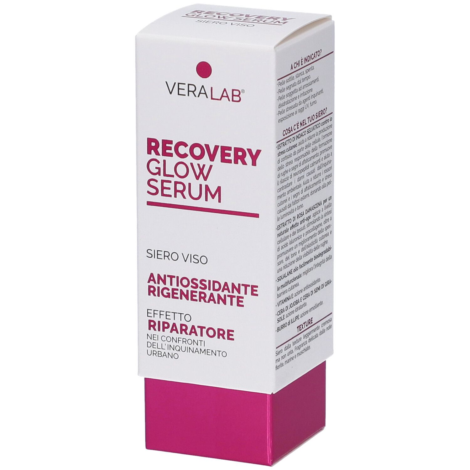 Recovery Glow Siero Viso Antiossidante Di VeraLab 30 Ml - Immagine 2