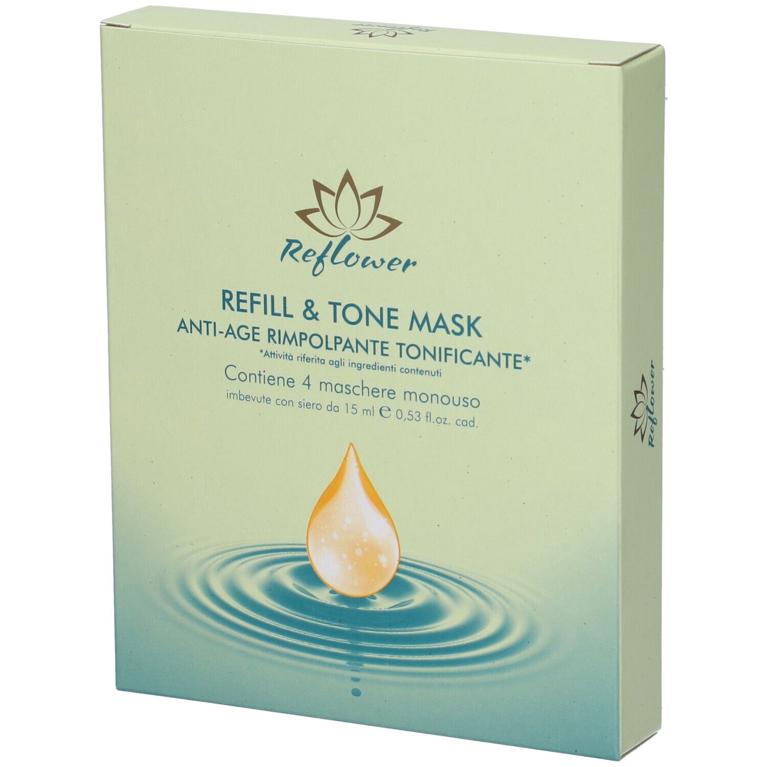 Reflower Refill&Tone Mask Anti-Age Rimpolpante Tonificante