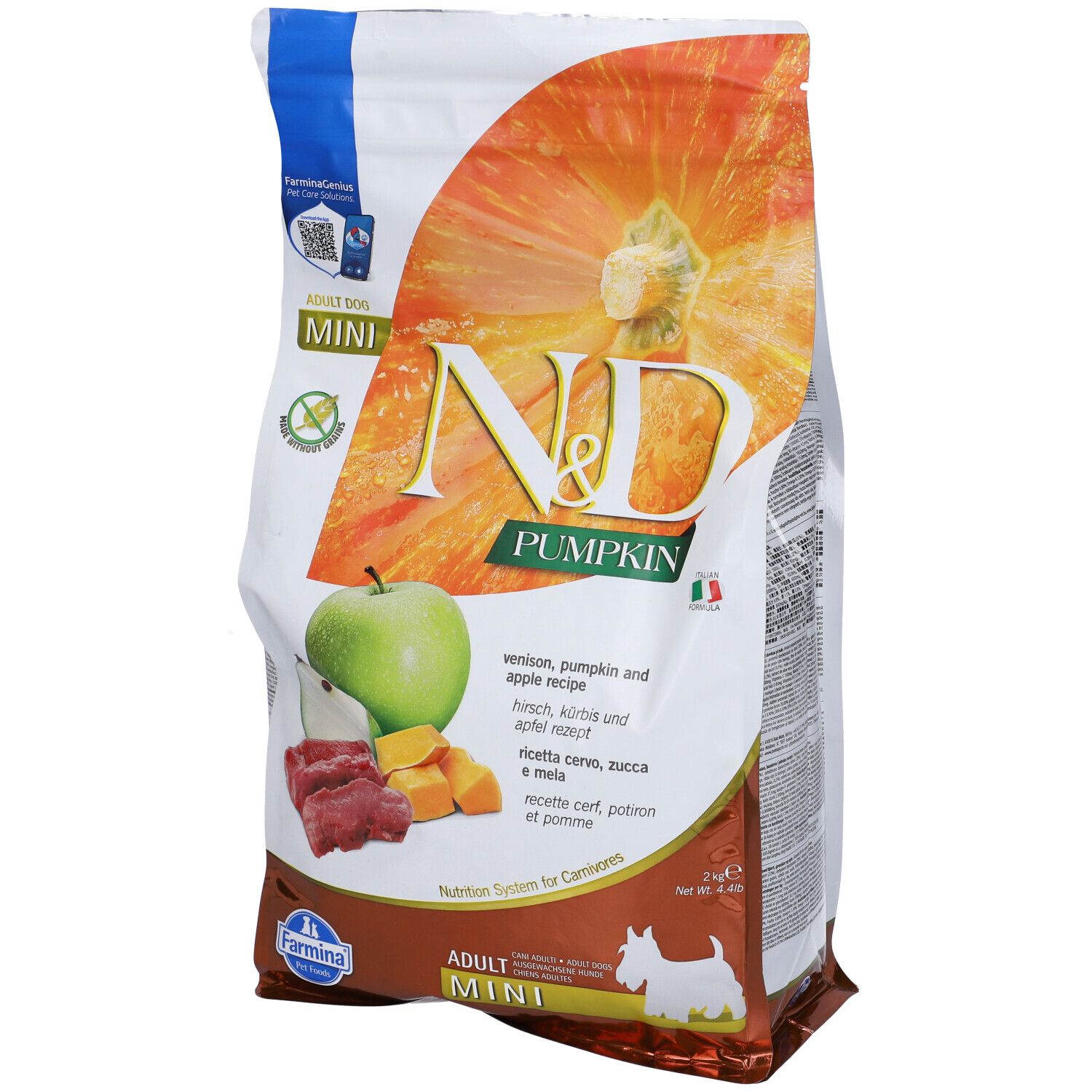 Farmina N&D Pumpkin Venison & Apple Adult Mini