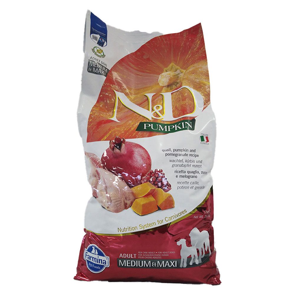 Farmina N&D Chicken And Pomegranate Adult Medium & Maxi 12000 g Mangim