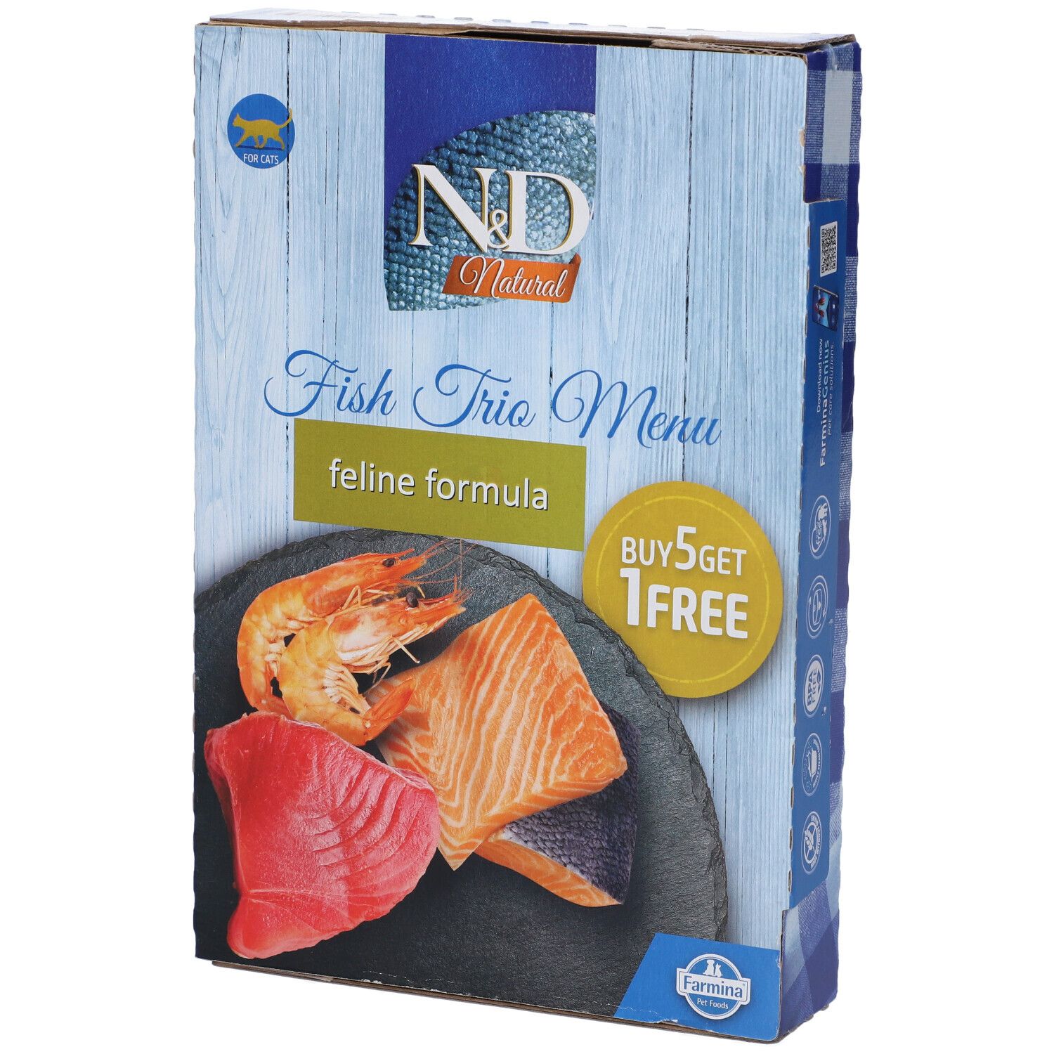 Farmina N&D Natural Cat Fish Trio Menu