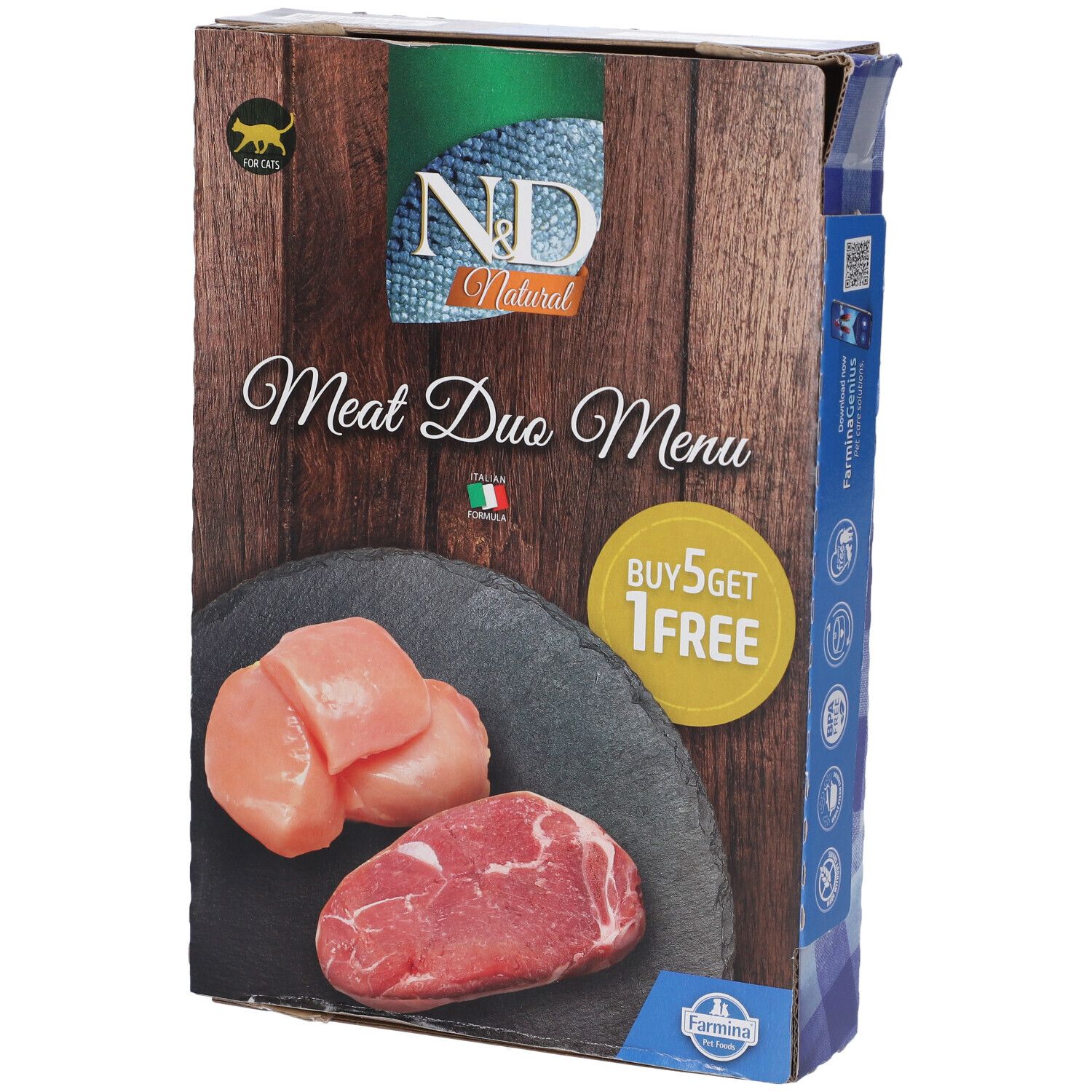 Farmina N&D Natural Cat Meat Duo Menu