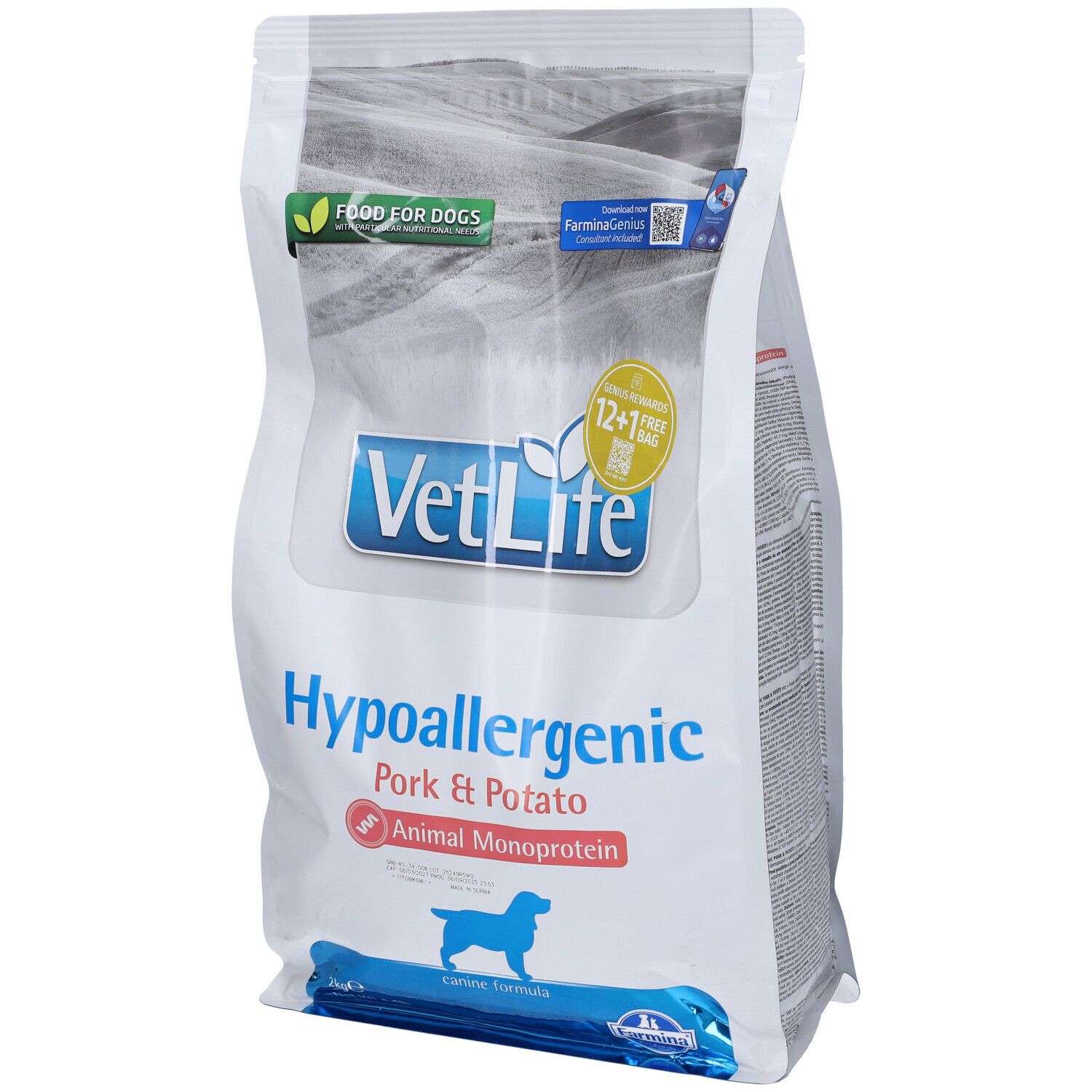 Farmina Vet Life Hypoallergenic Pork & Potato Canine