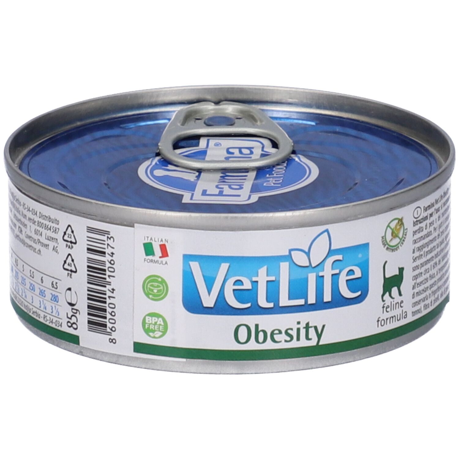 Farmina Vet Life Obesity Nassfutter für Katze