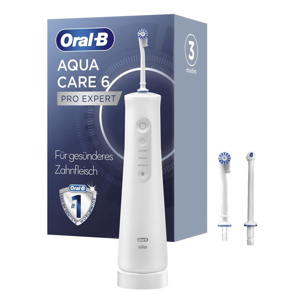 Oral-B - Munddusche "Aqua Care 6" in Weiß