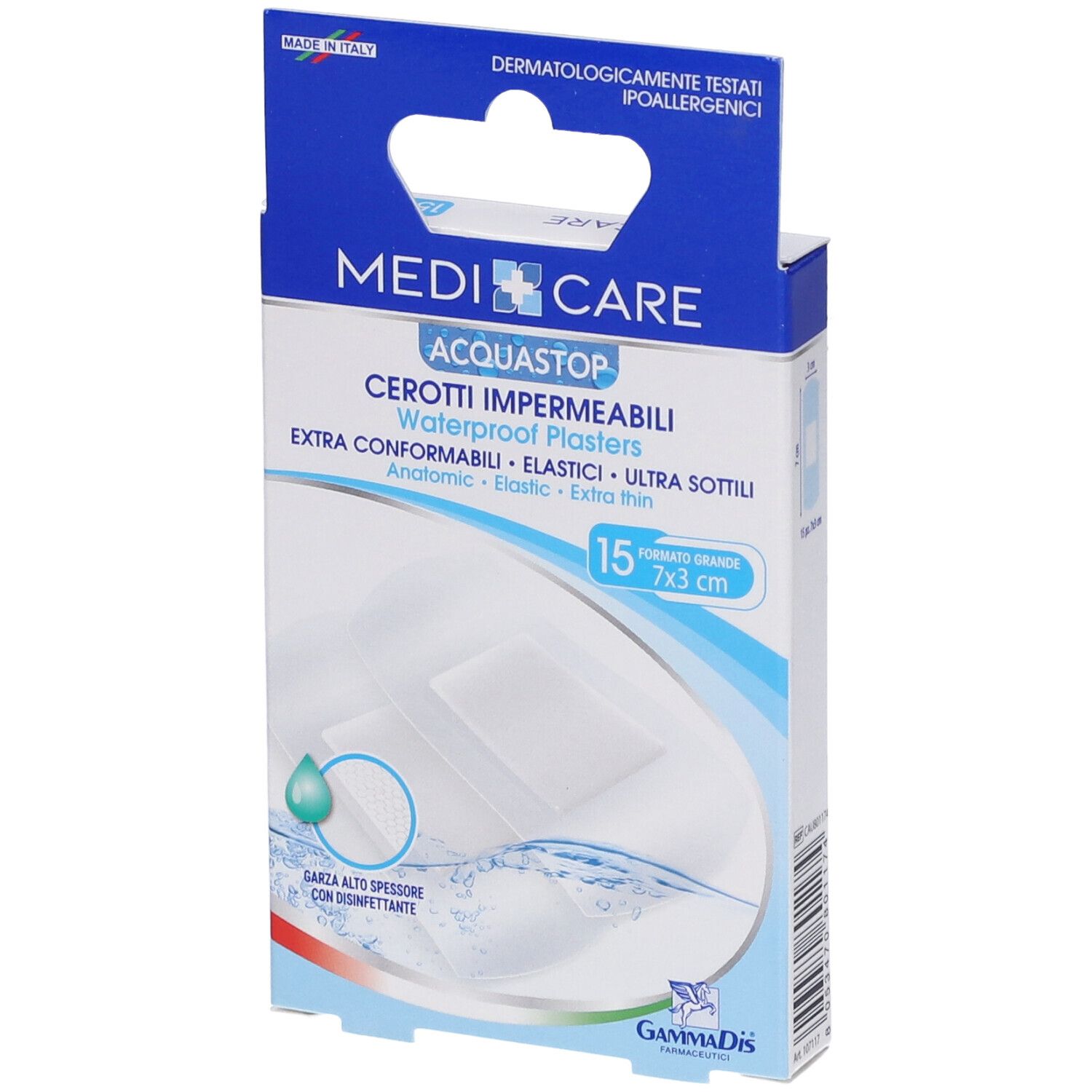 Medicare CER Antiacq Grand15Pz 15 St Pflaster