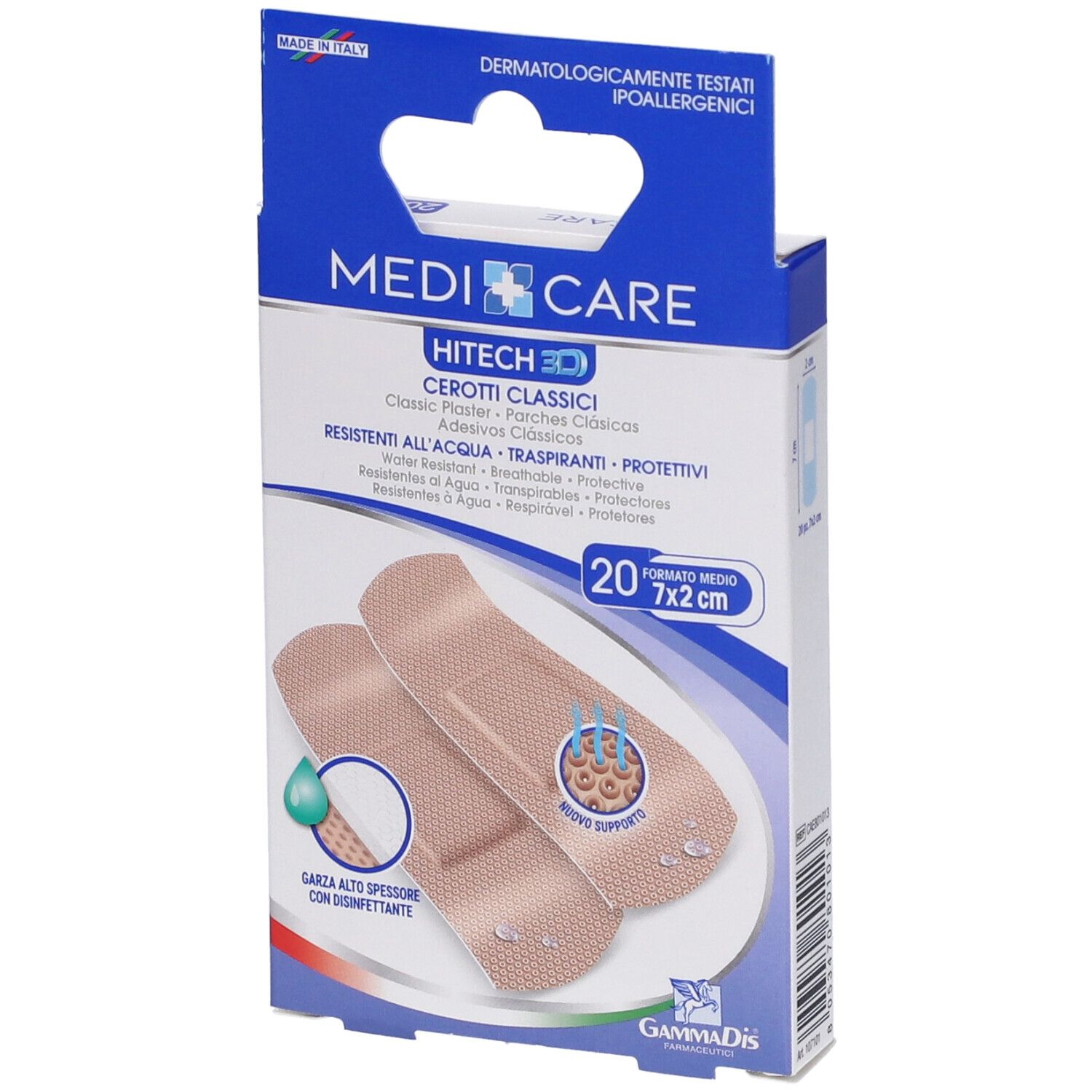 Medicare CER Class 3D MED 20Pz 20 St Pflaster