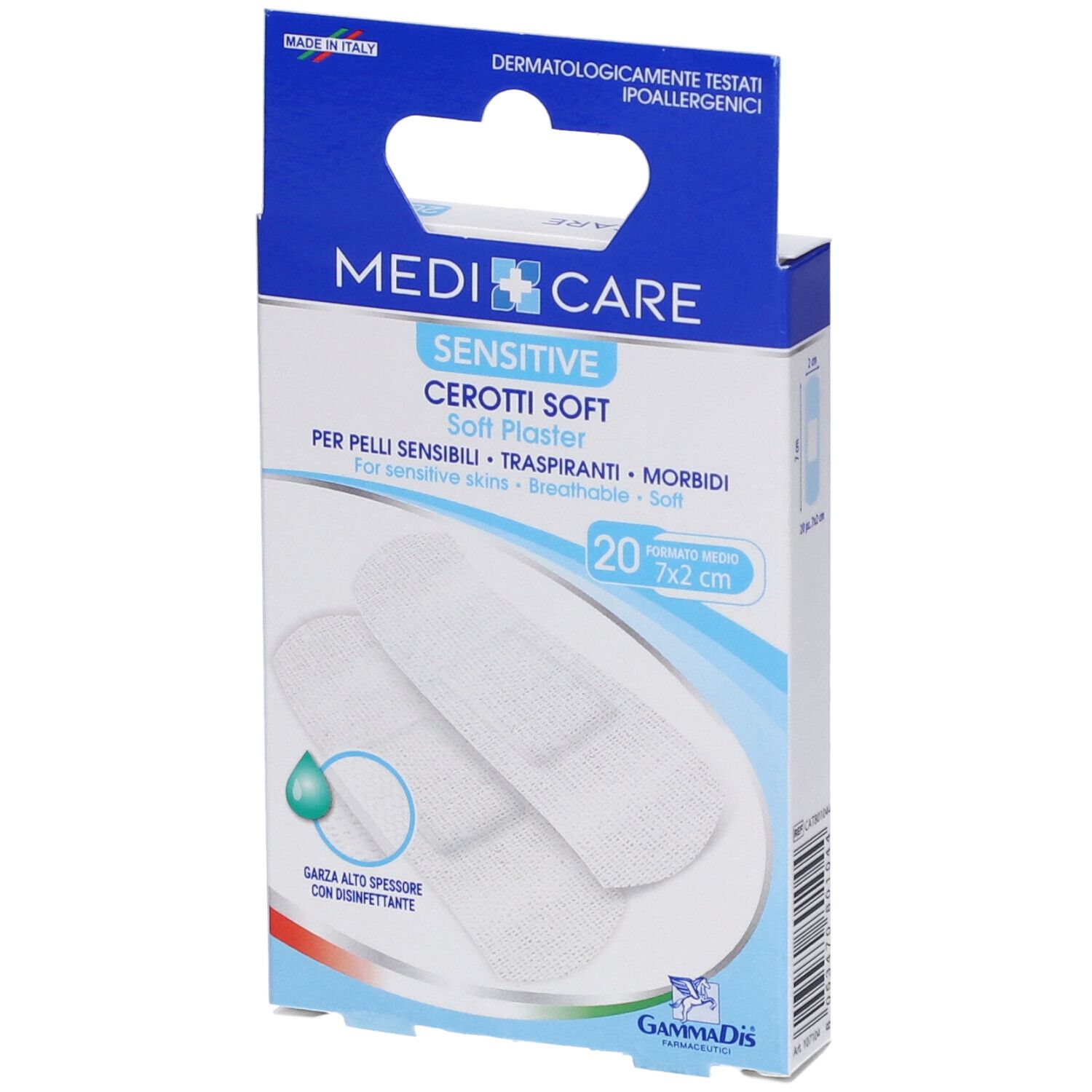 Medicare CER DEL Medi 20Pz 20 St Pflaster