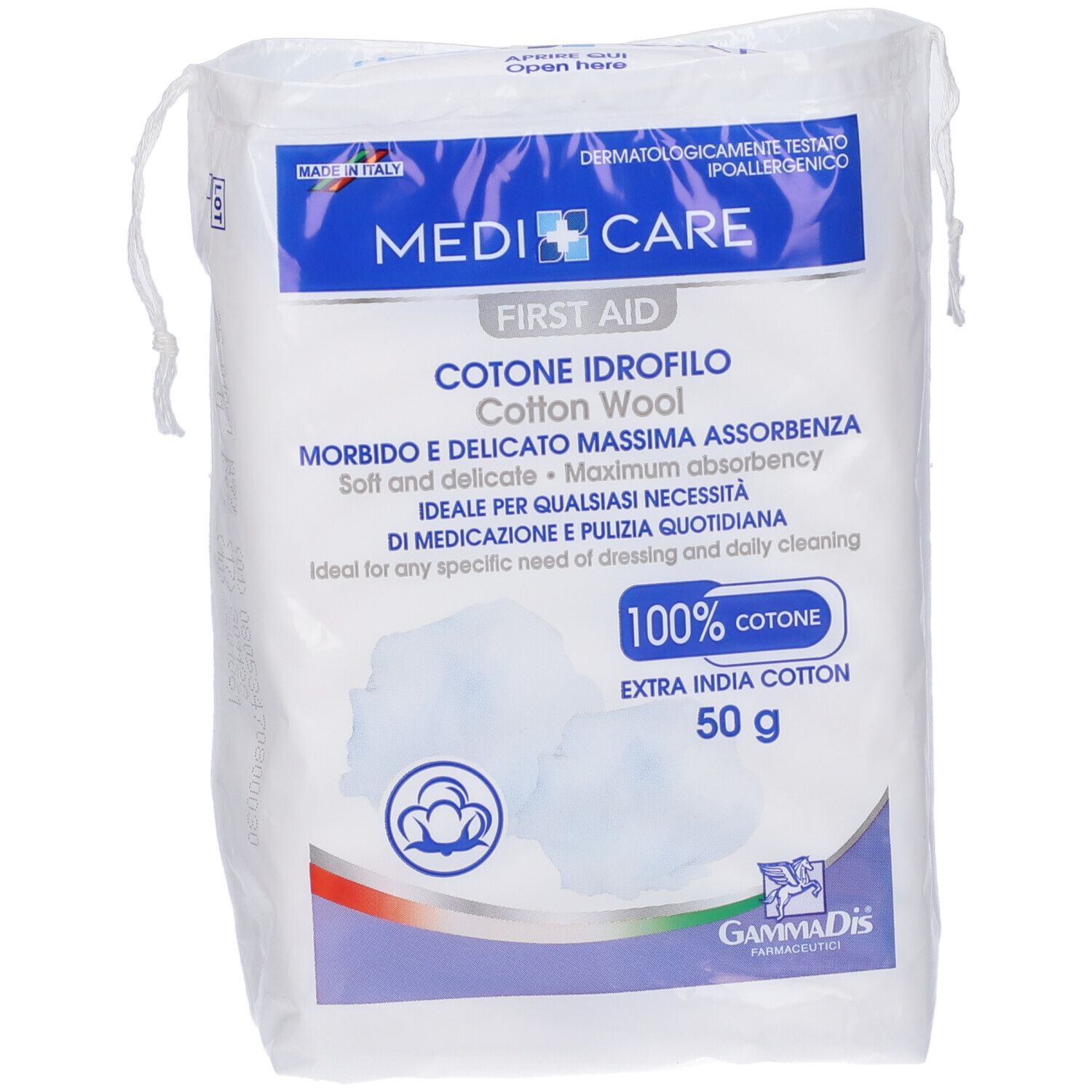 Medicare Cotone Idrofilo 50G 1 St Watte