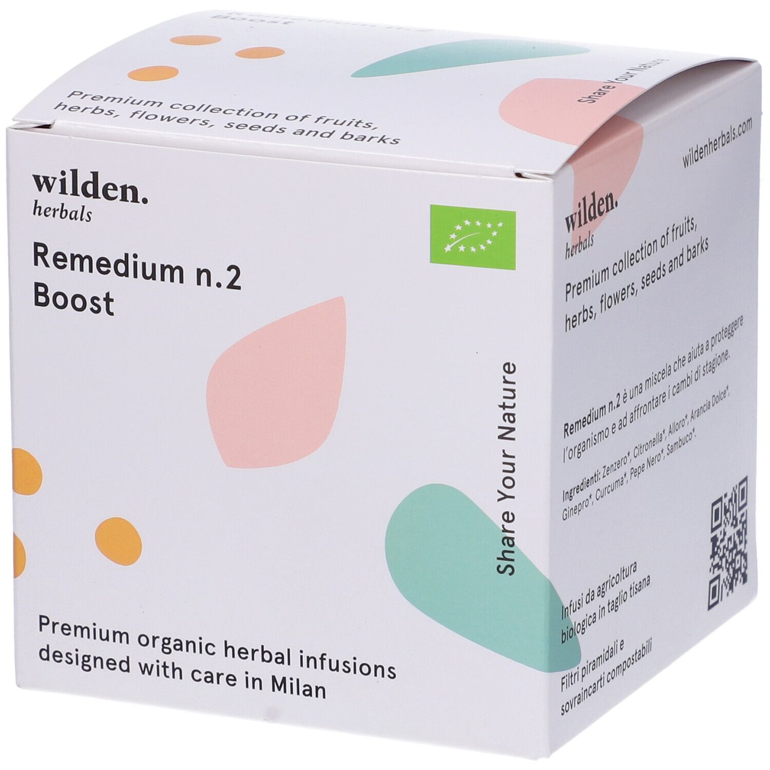 Wilden Remedium n.2 Boost Filtri per Infusione